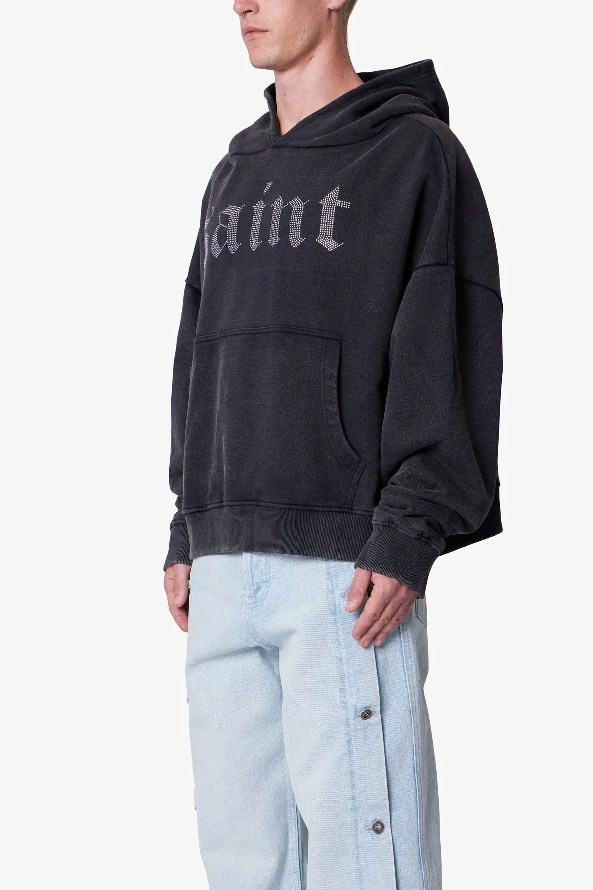Saints and Sinners Hoodie - Black - Image 3