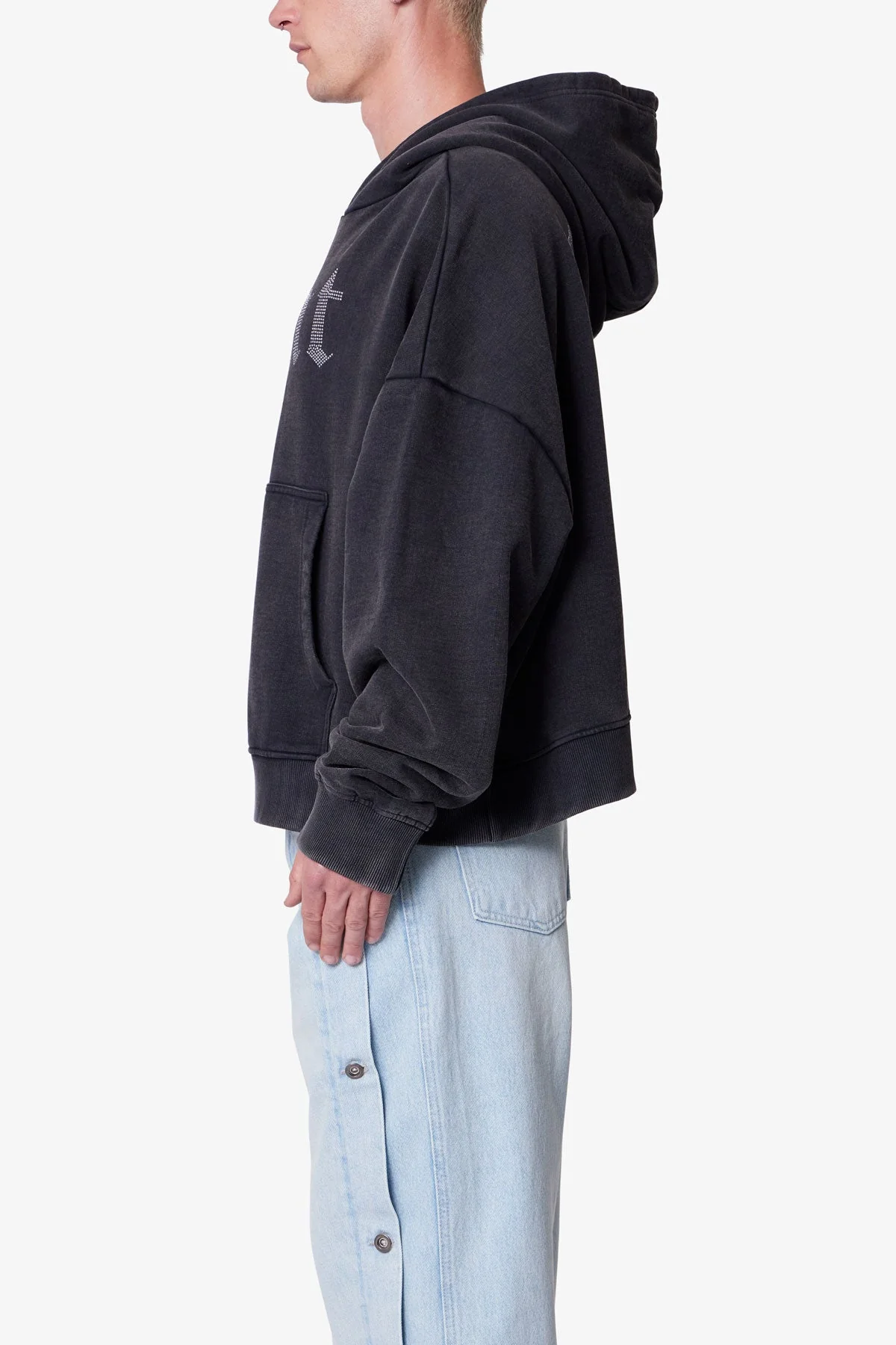 Saints and Sinners Hoodie - Black - Image 4