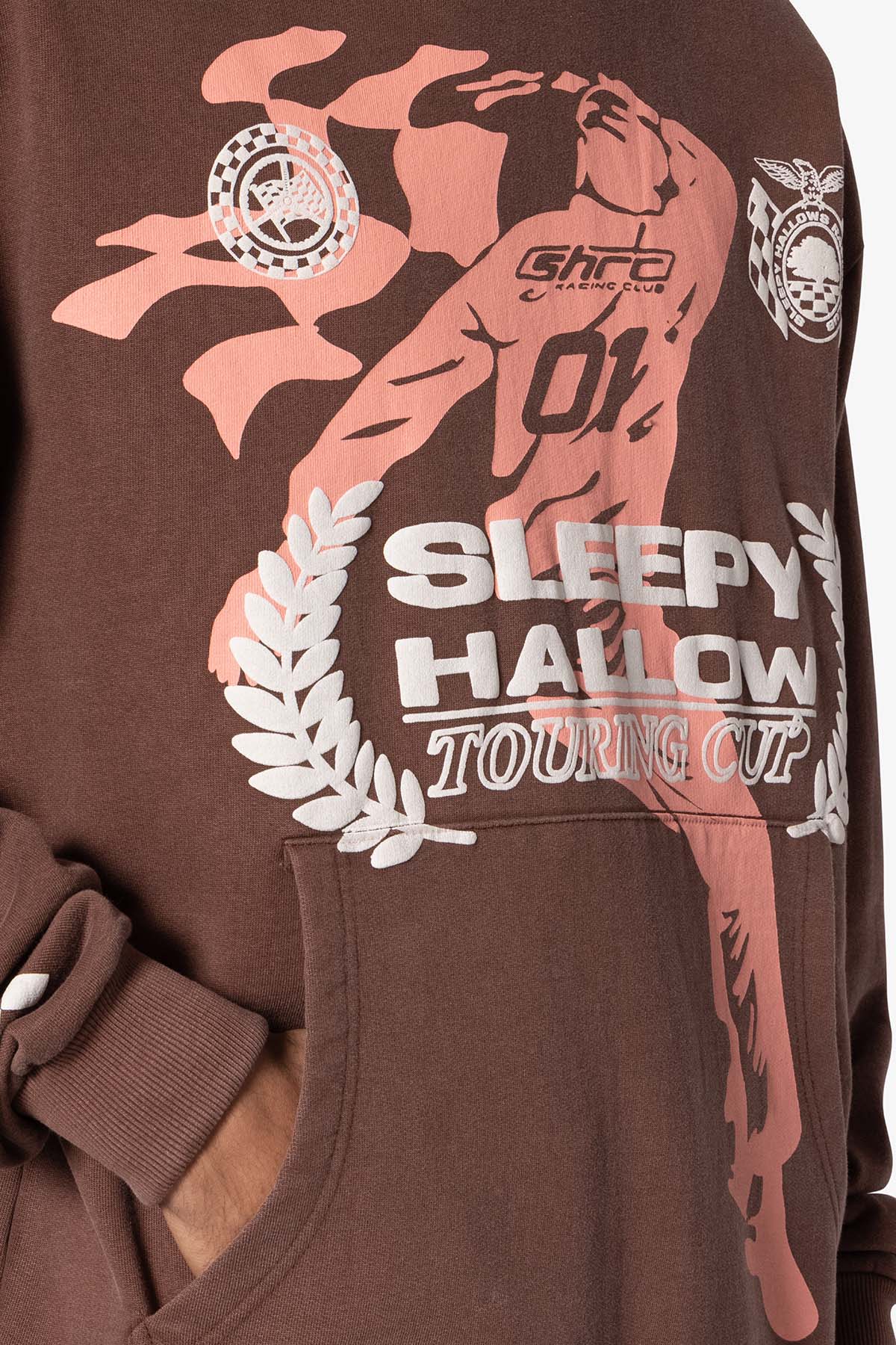 SHRC Touring Cup Hoodie - Brown - Image 8