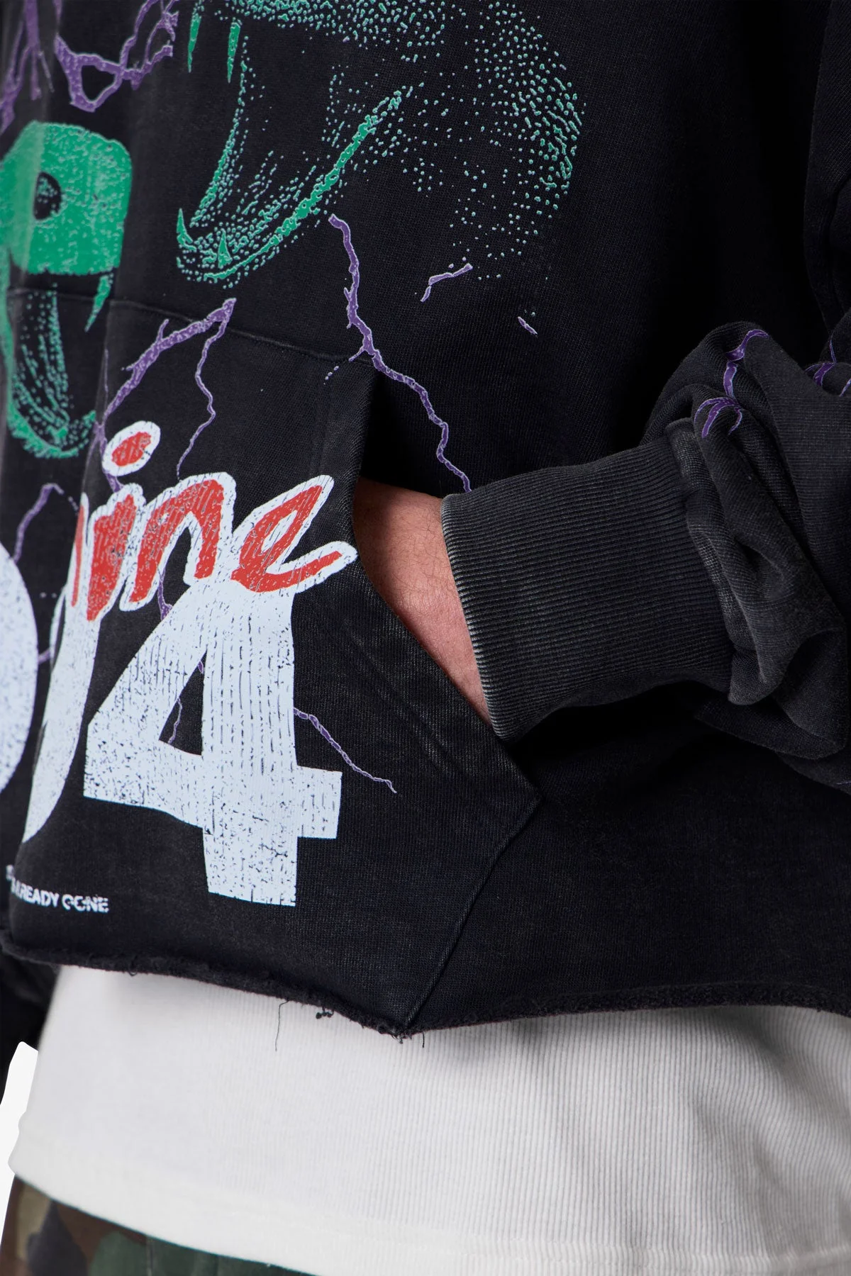 Snake 994 Hoodie - Black - Image 7