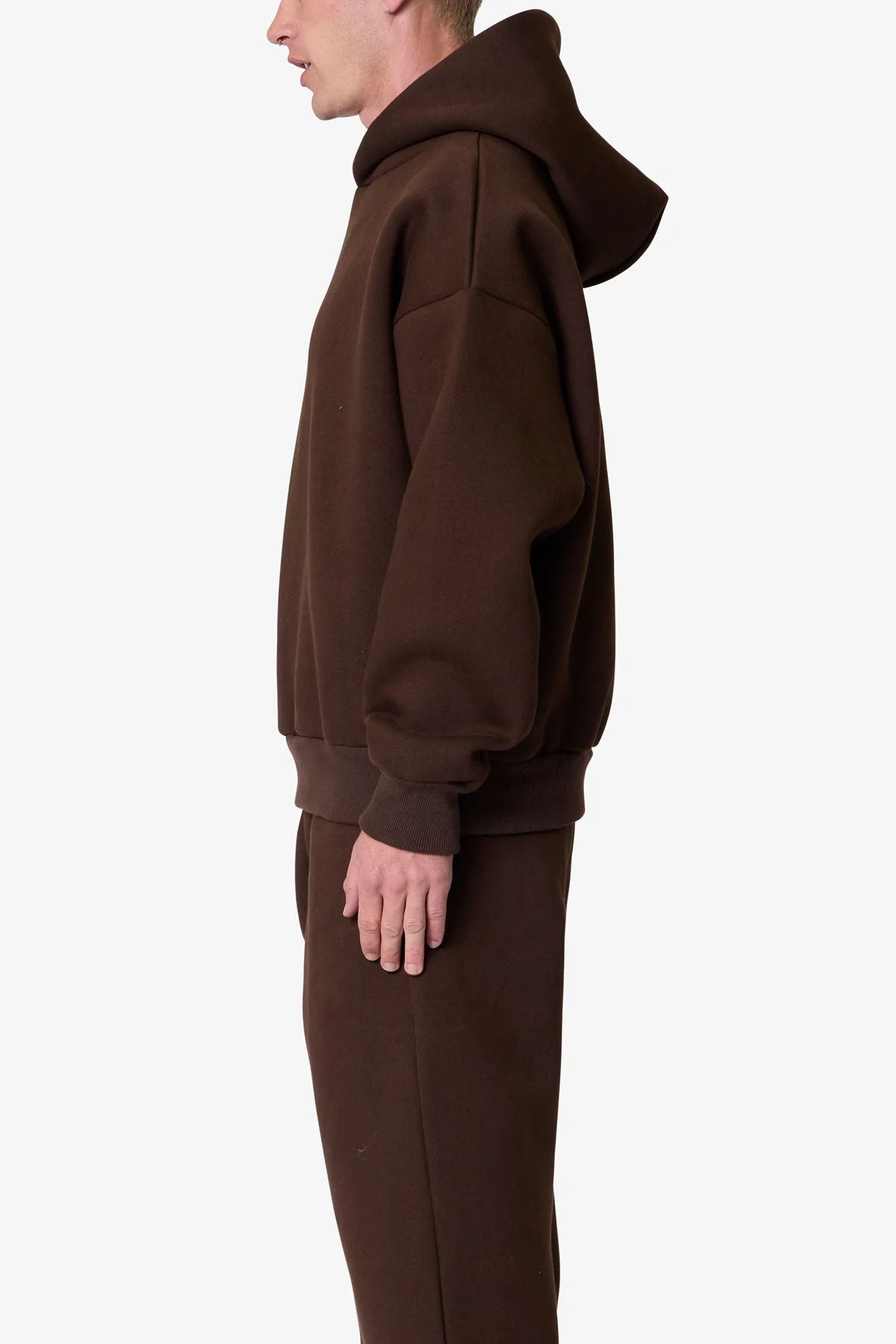 Stiff Lounge Hoodie - Brown - Image 3