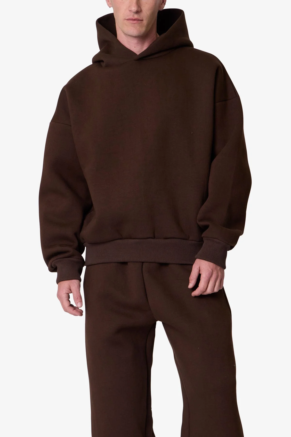 Stiff Lounge Hoodie - Brown - Image 5