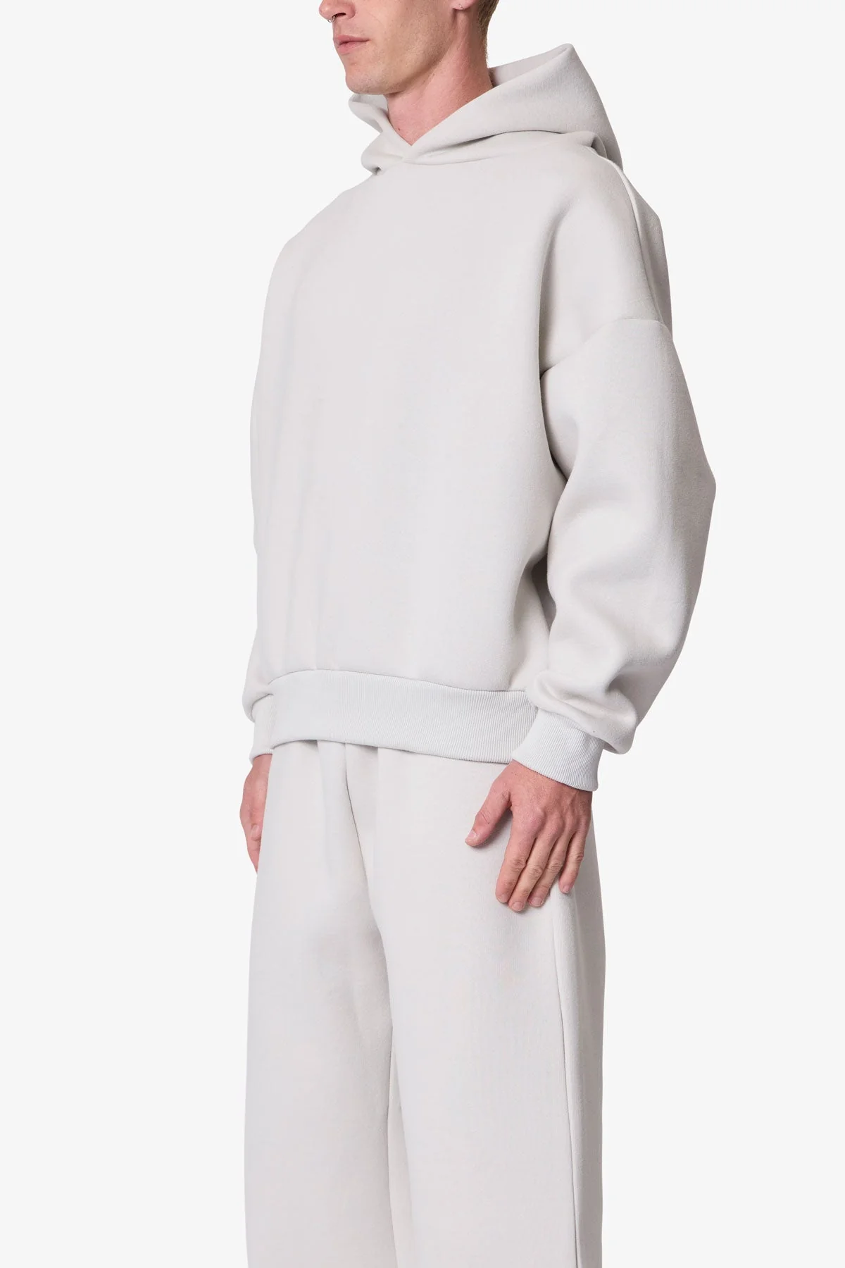 Stiff Lounge Hoodie - Grey - Image 3