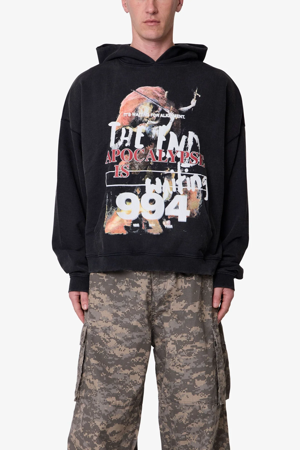 The End Hoodie - Black - Image 2