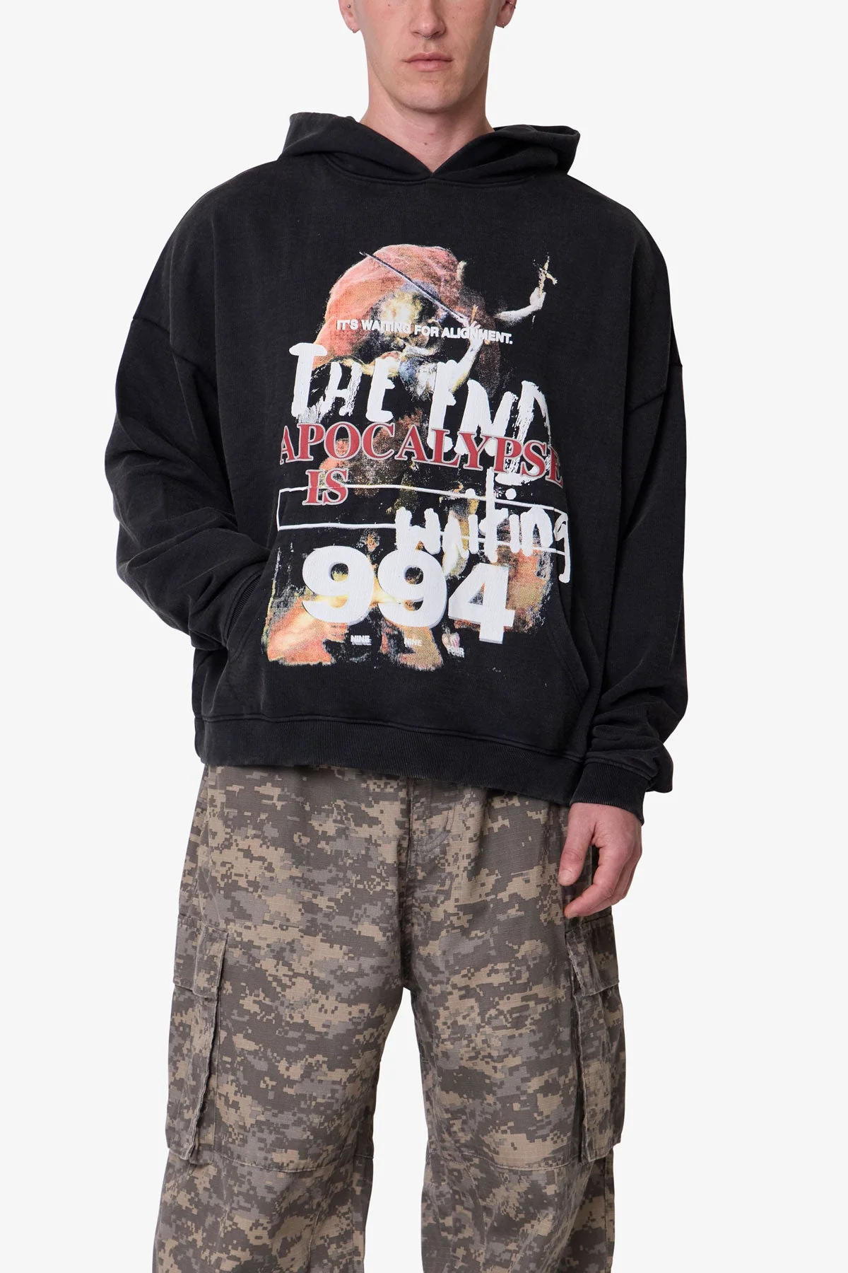 The End Hoodie - Black - Image 7