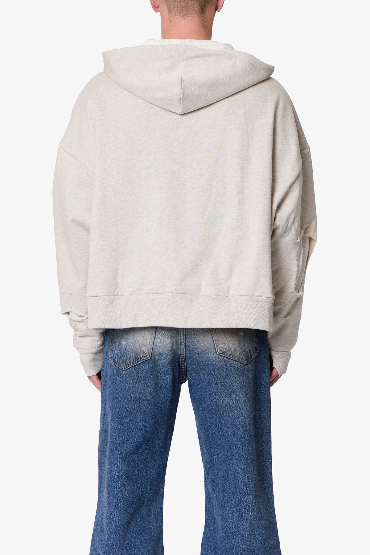 UMAD Thermal Hoodie - Heather Grey - Image 5