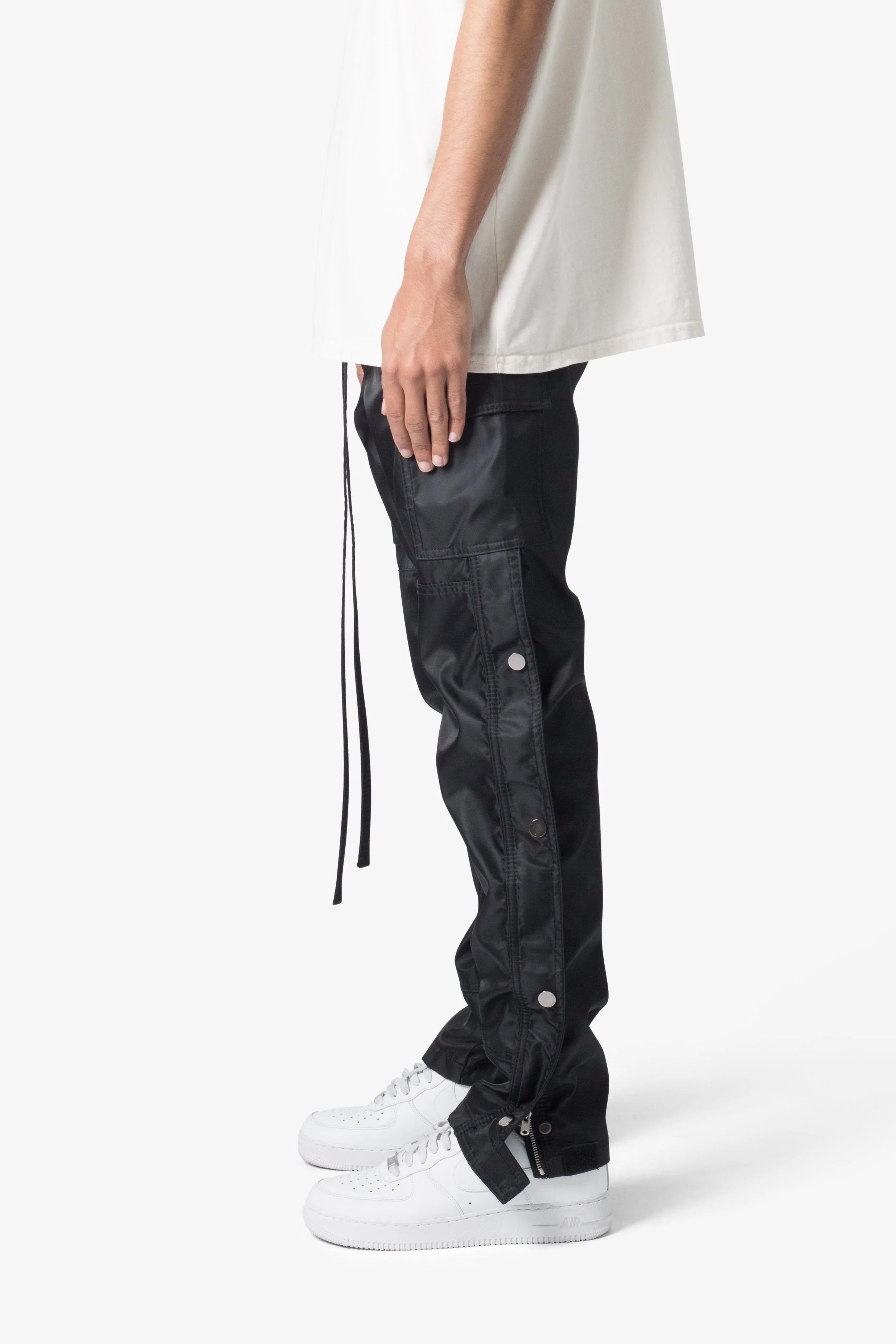 Snap Zipper II Cargo Pants - Black - Image 5