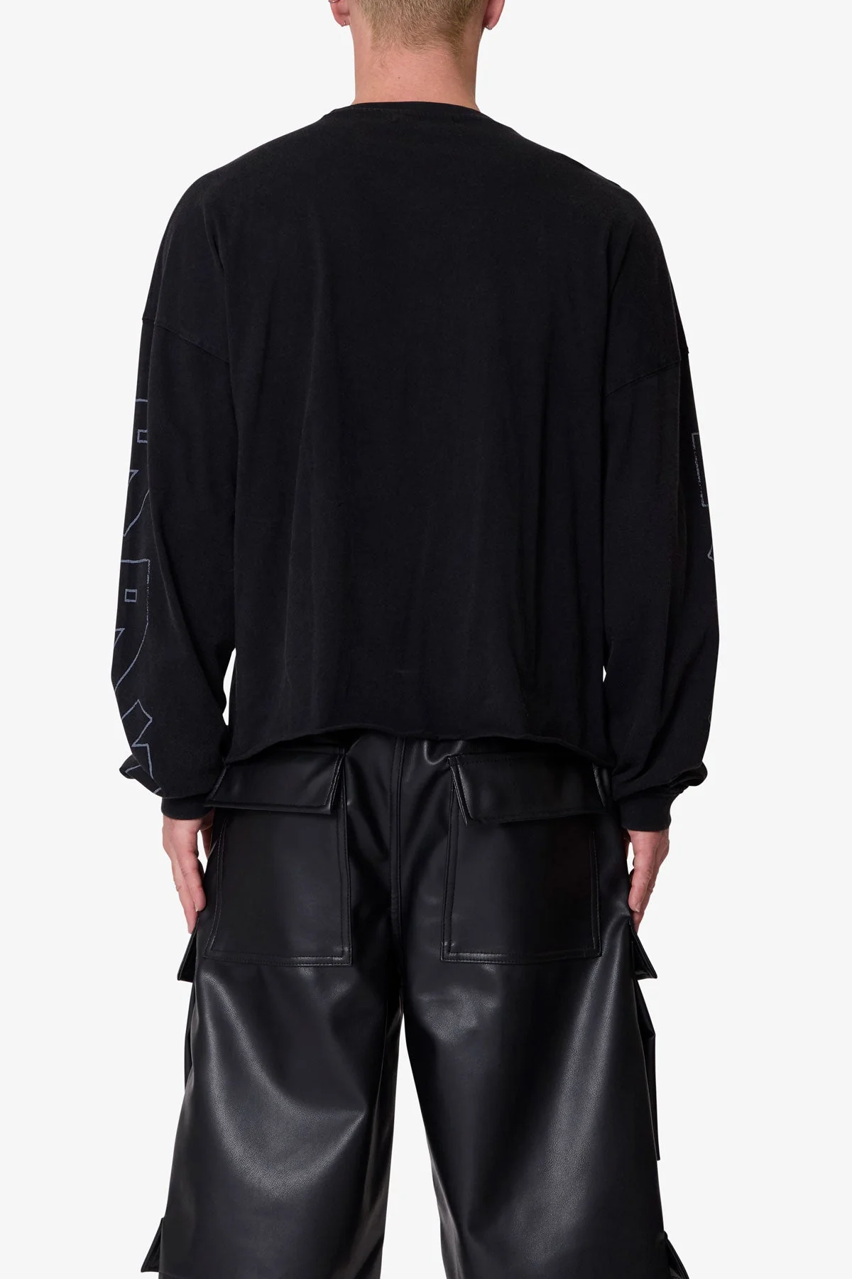 994 Wolf L/S Tee - Black - Image 5