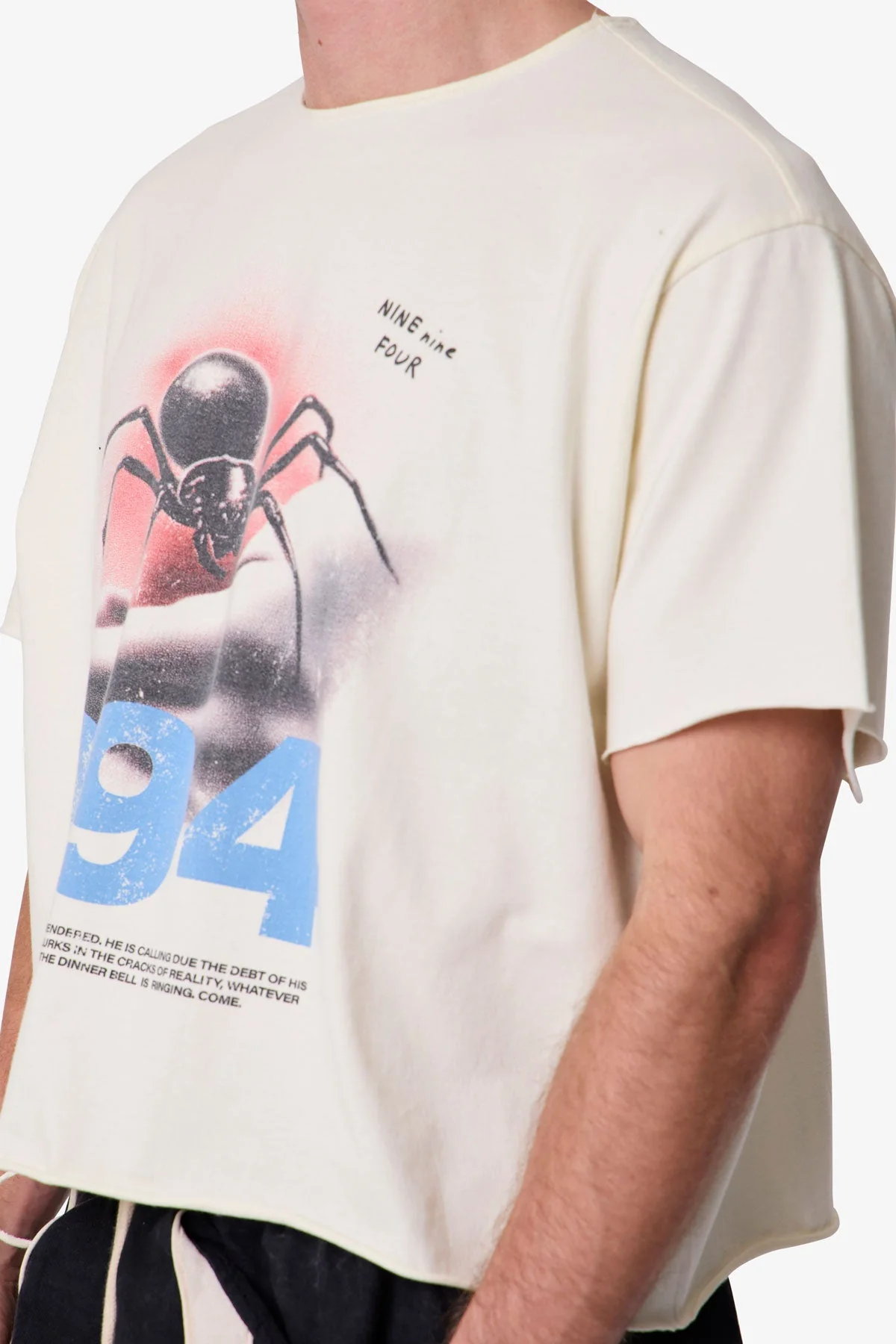 Black Widow Tee - Off White - Image 7
