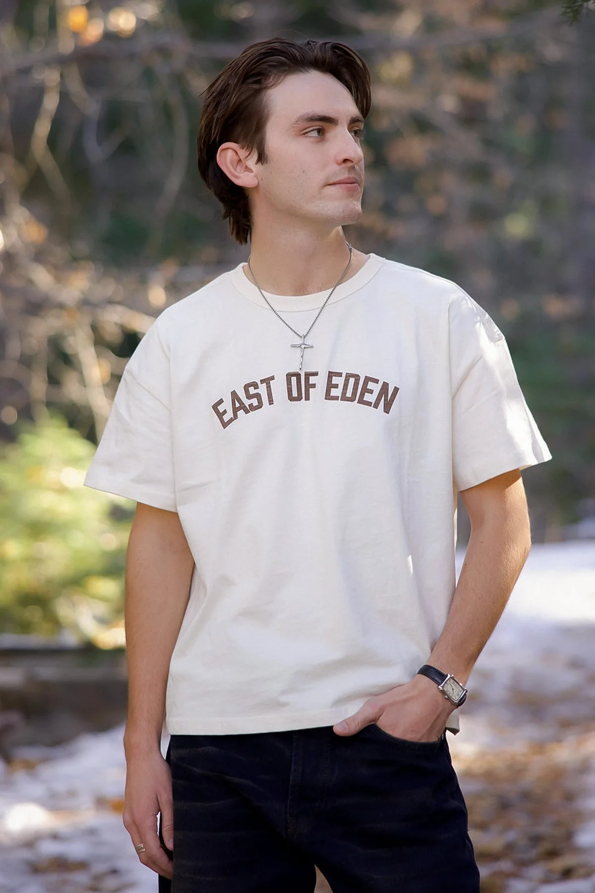 East of Eden Tee - Off White - Image 5