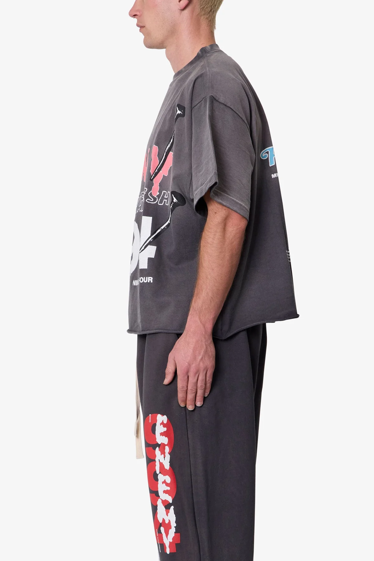 Enemy Tee - Washed Black - Image 4