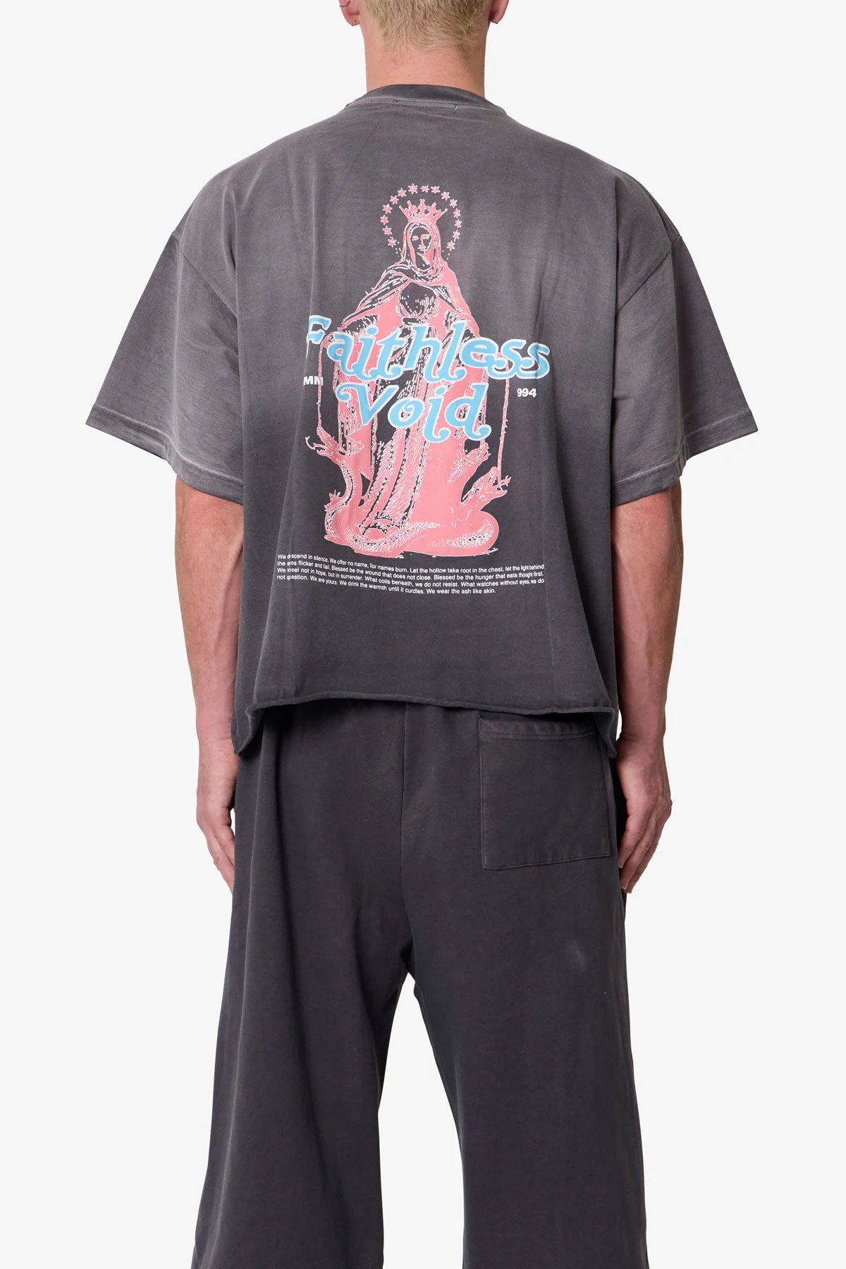 Enemy Tee - Washed Black - Image 5