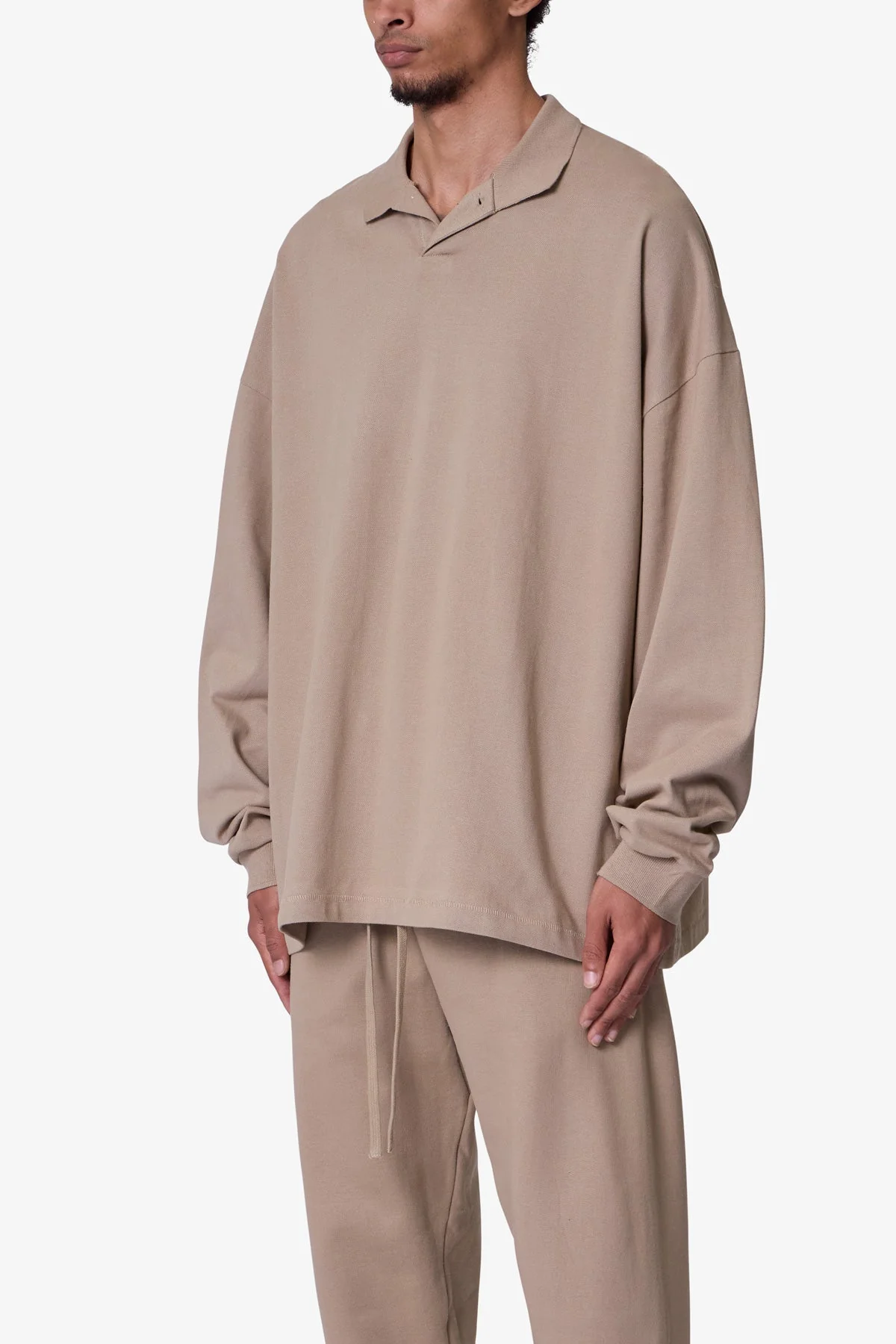 Every Day L/S Polo - Earth - Image 3