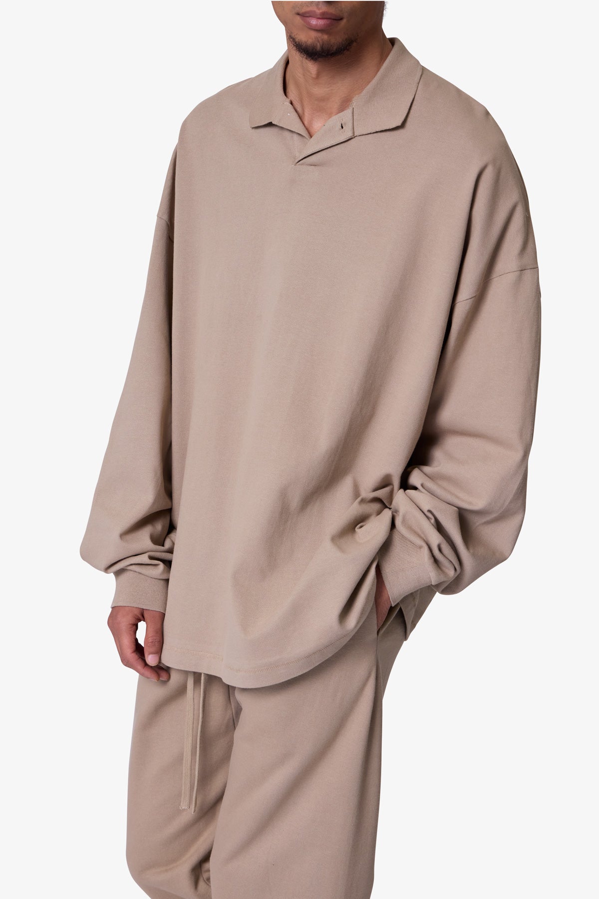 Every Day L/S Polo - Earth - Image 6