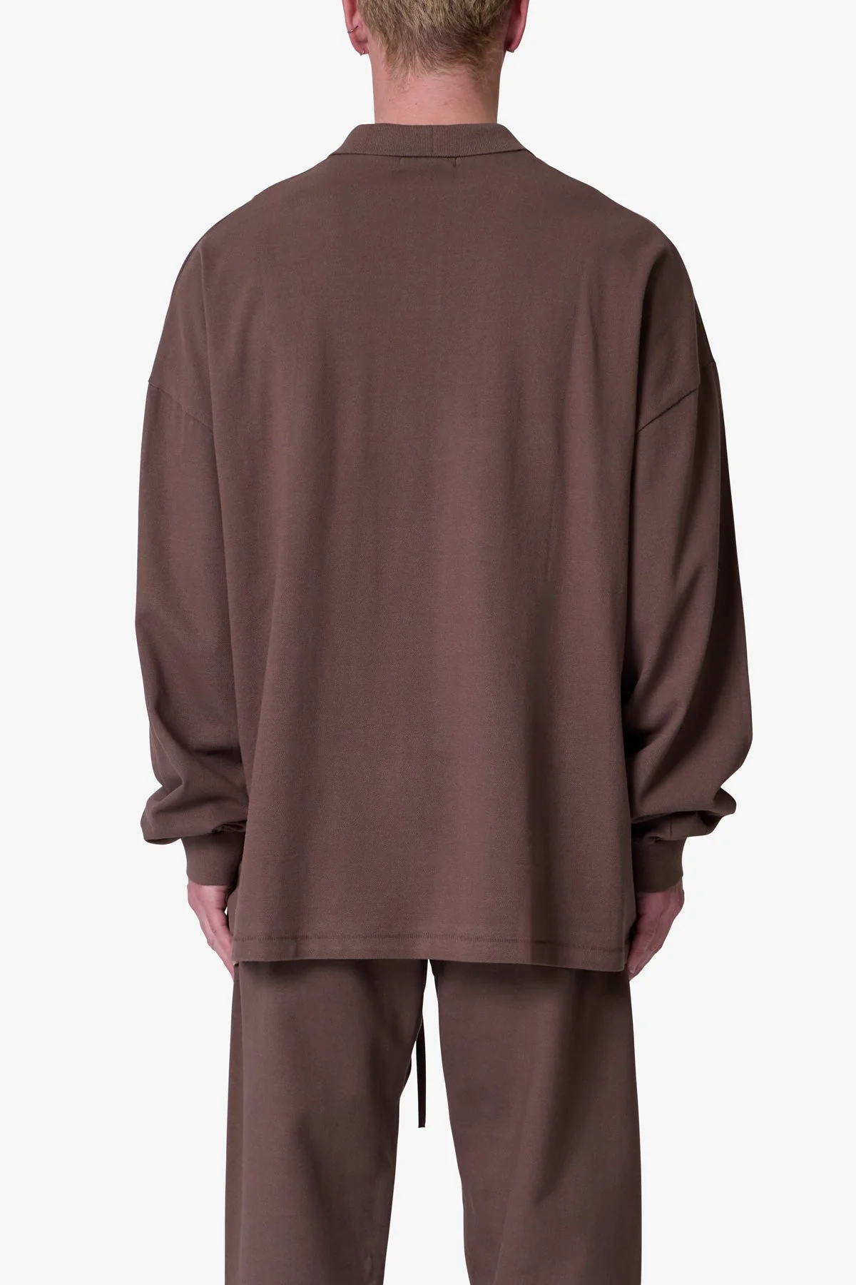 Every Day L/S Polo - Olive - Image 5