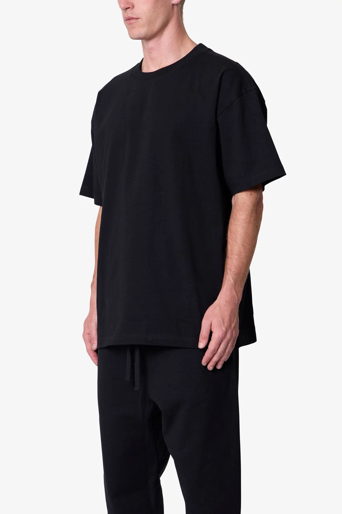 Heavy Basic Tee - Black - Image 3