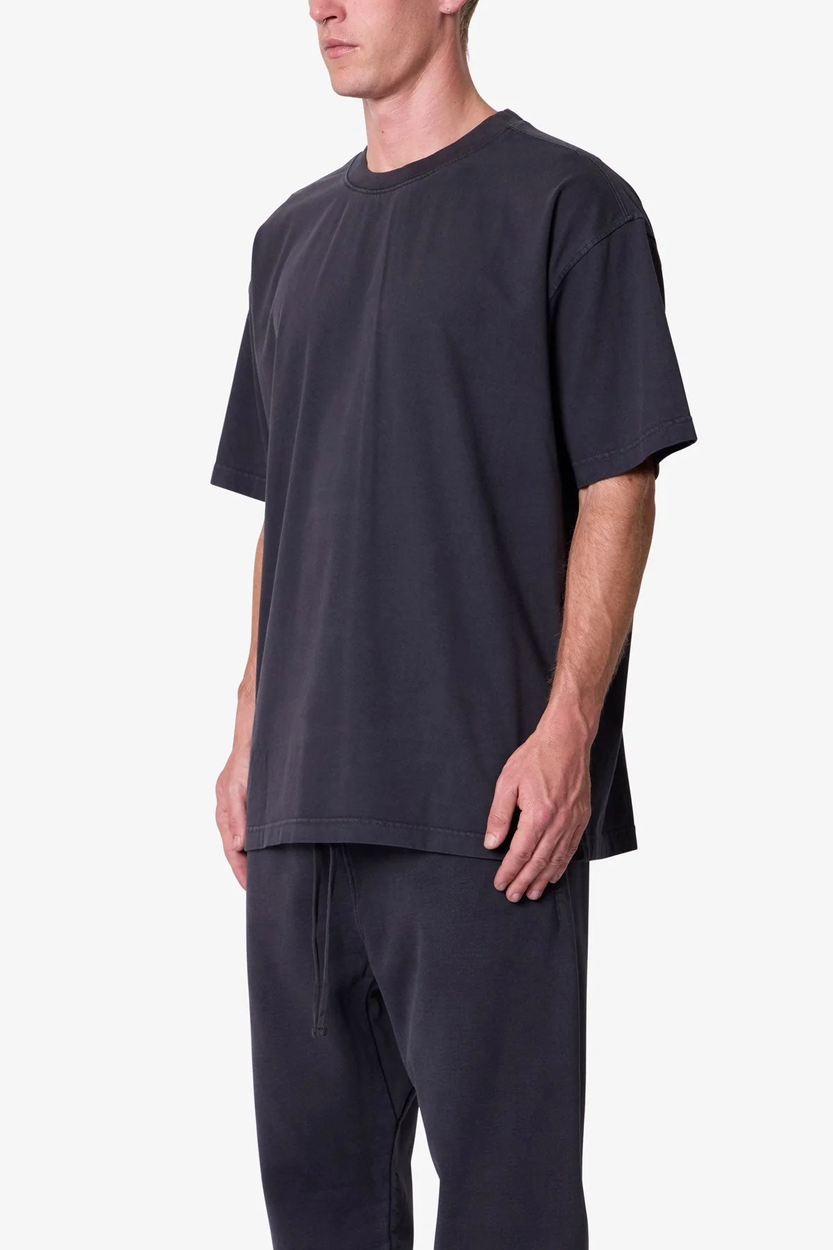 Heavy Basic Tee - Washed Black - Image 3