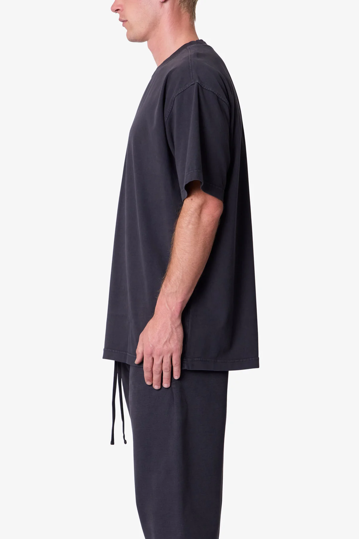 Heavy Basic Tee - Washed Black - Image 4