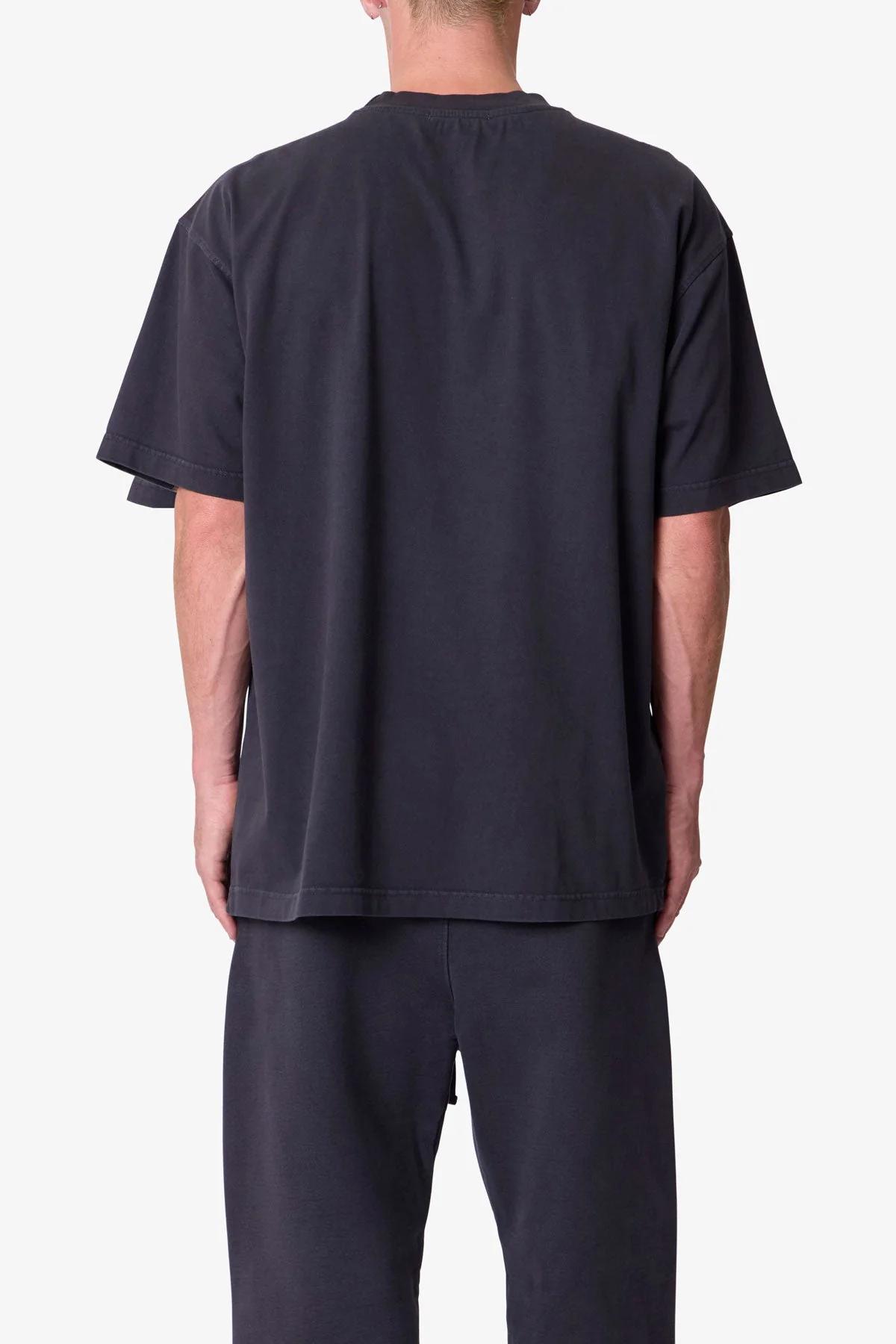 Heavy Basic Tee - Washed Black - Image 5
