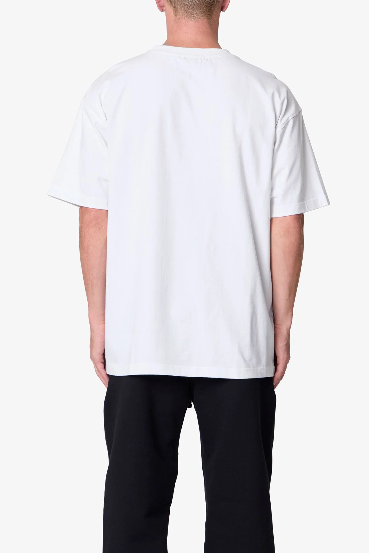 Heavy Basic Tee - White - Image 5