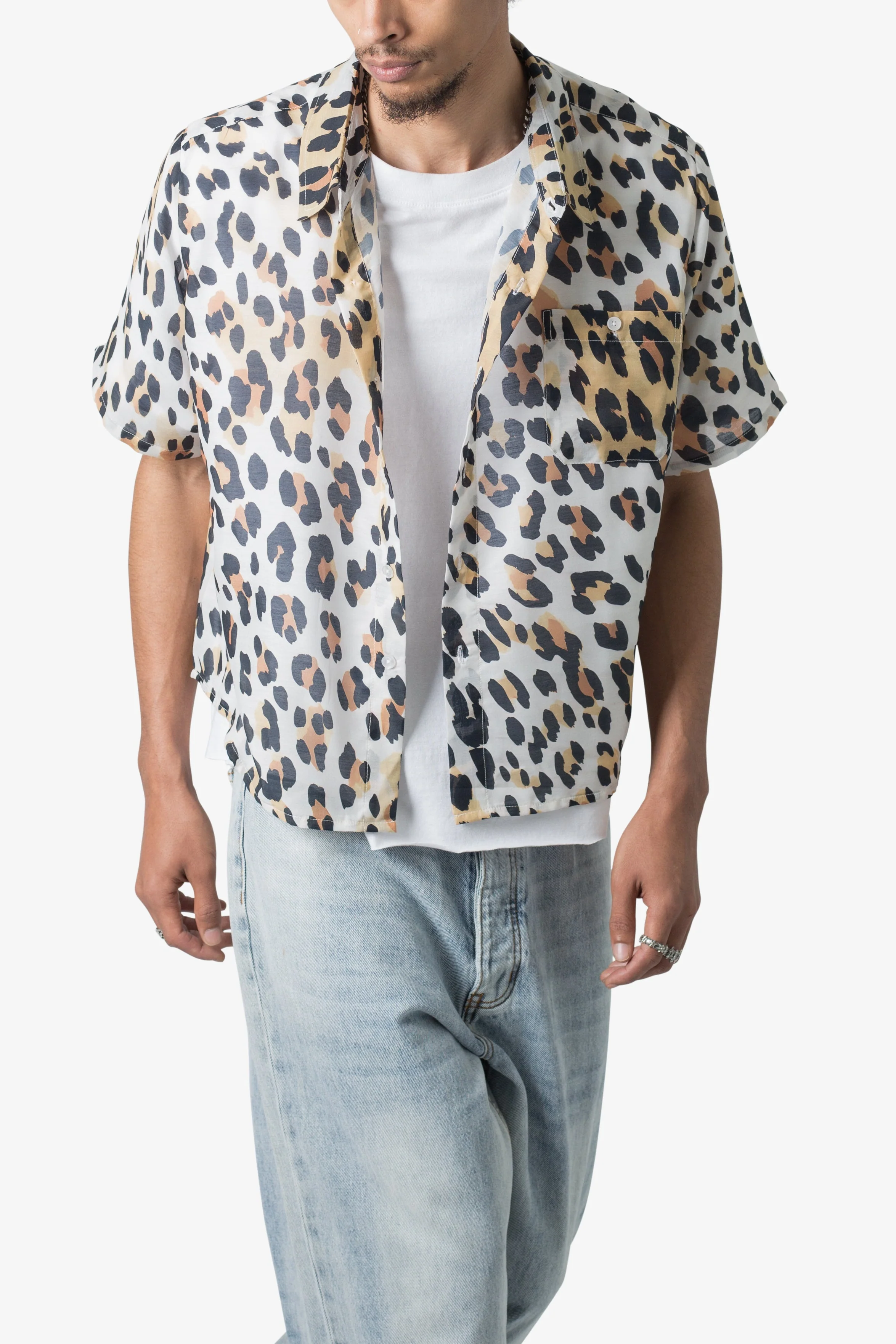 Leopard S/S Shirt - Multi - Image 3