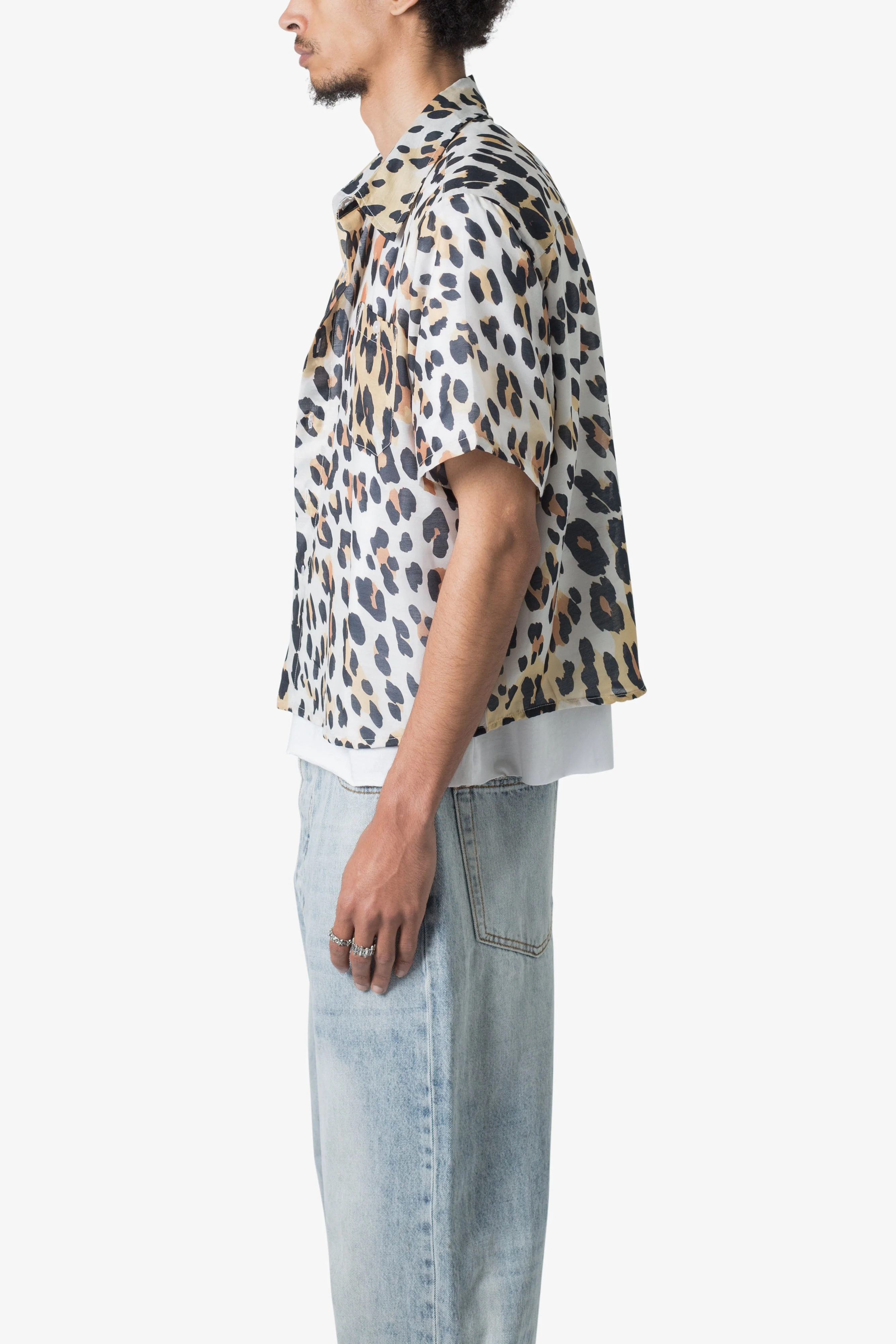Leopard S/S Shirt - Multi - Image 5