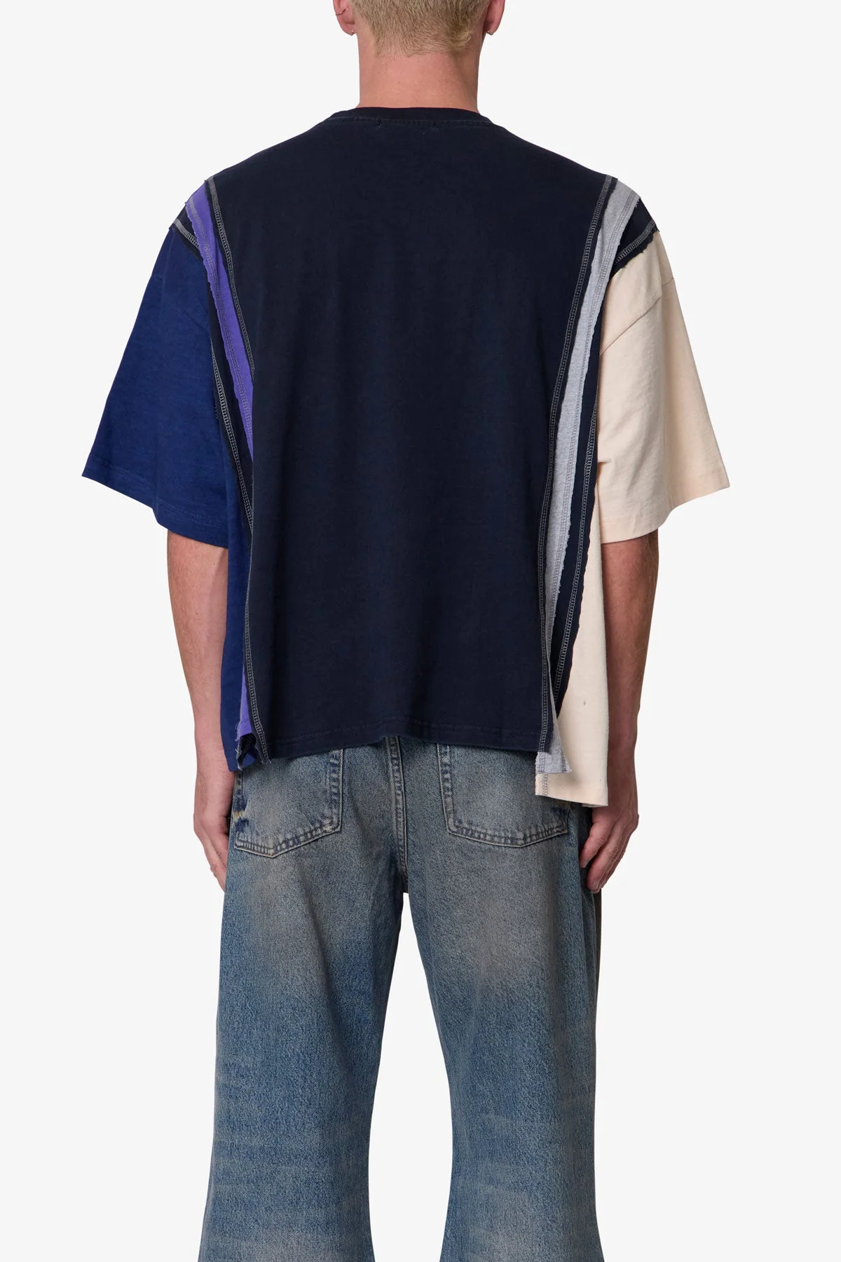 Multi Paneled Track Tee - Multi - Image 5