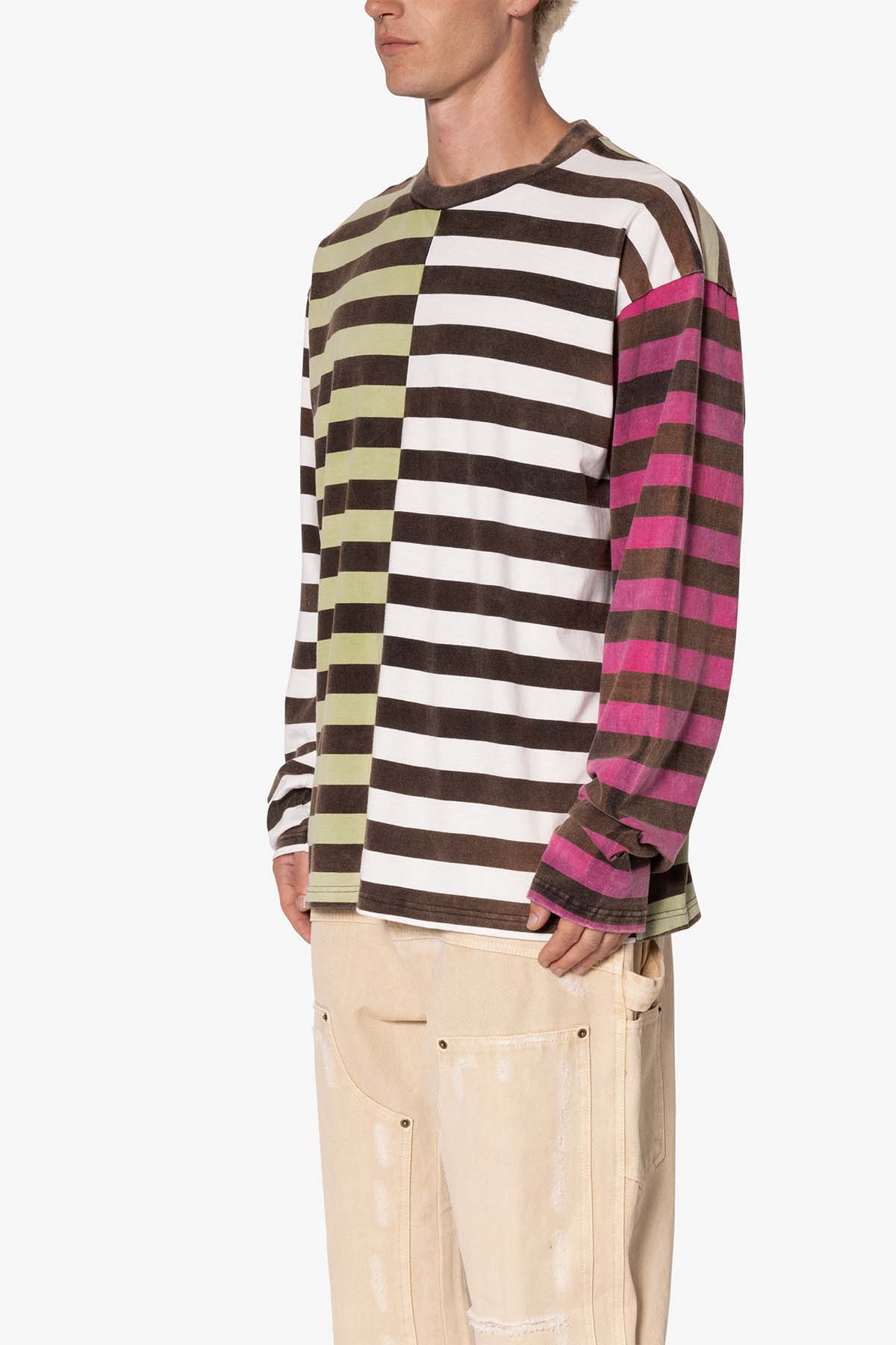 Multi Striped L/S Shirt - Multi - Image 4