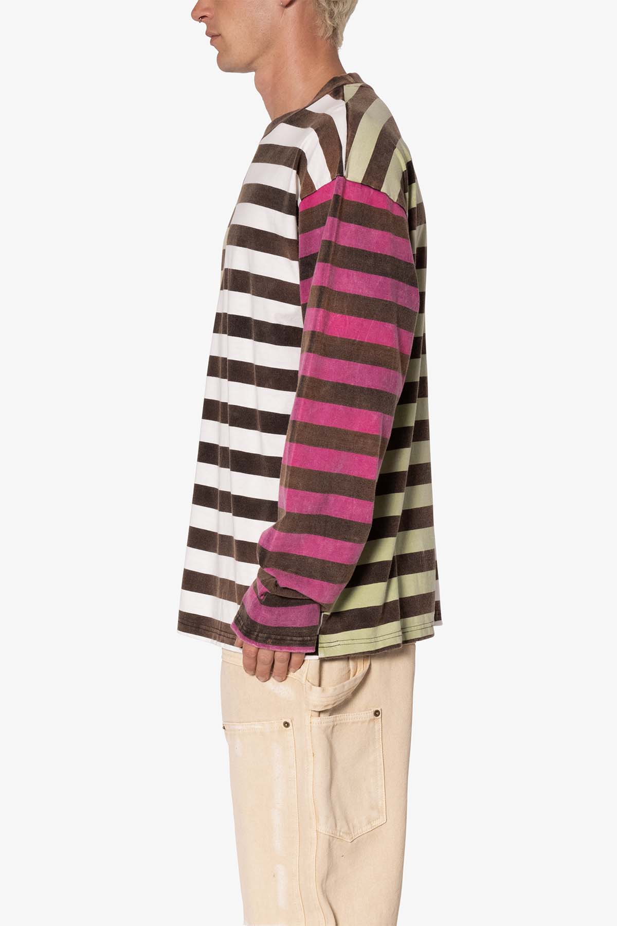 Multi Striped L/S Shirt - Multi - Image 5
