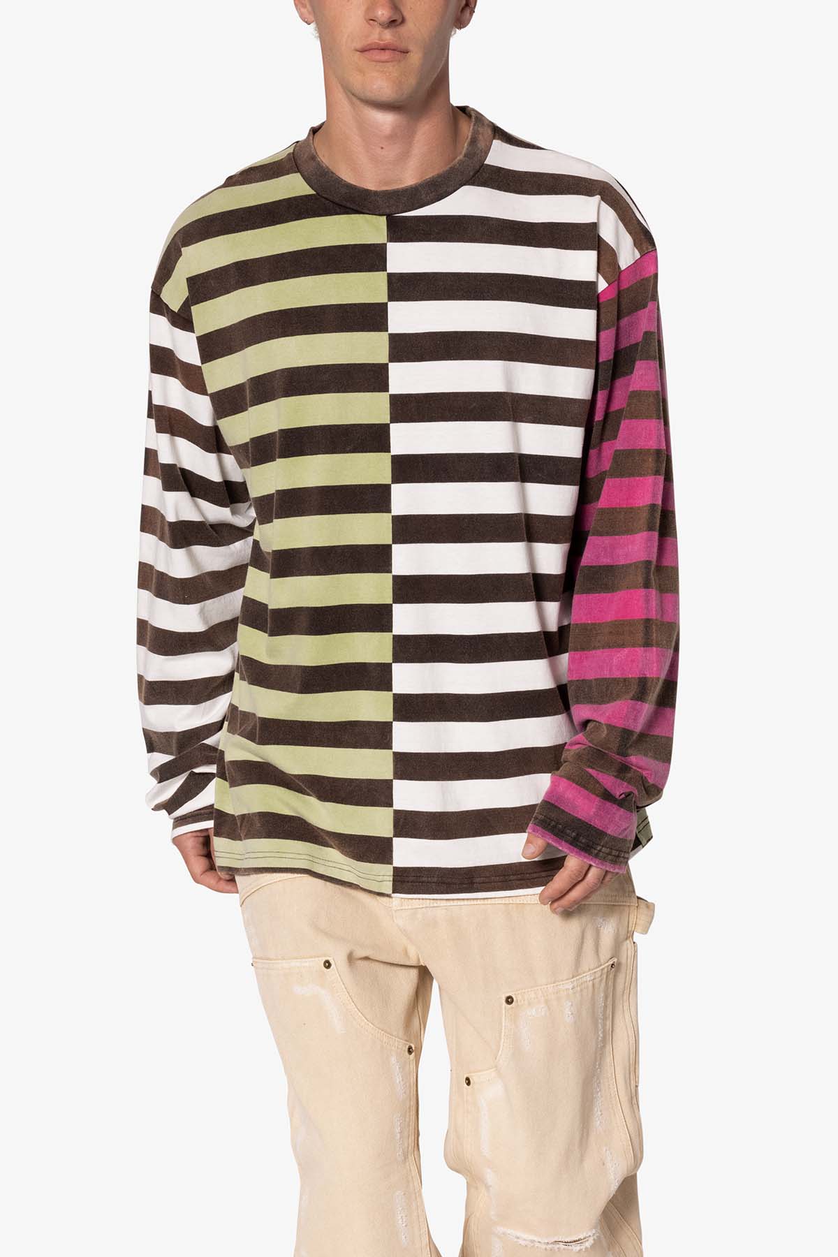 Multi Striped L/S Shirt - Multi - Image 7