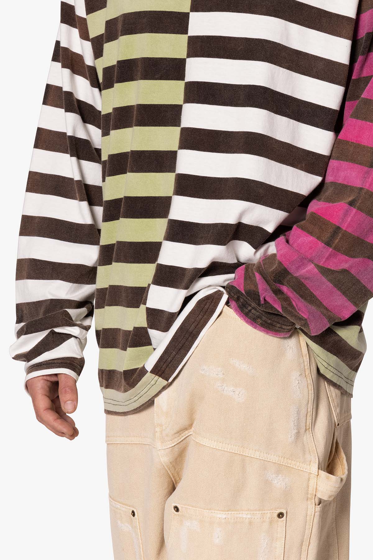 Multi Striped L/S Shirt - Multi - Image 8