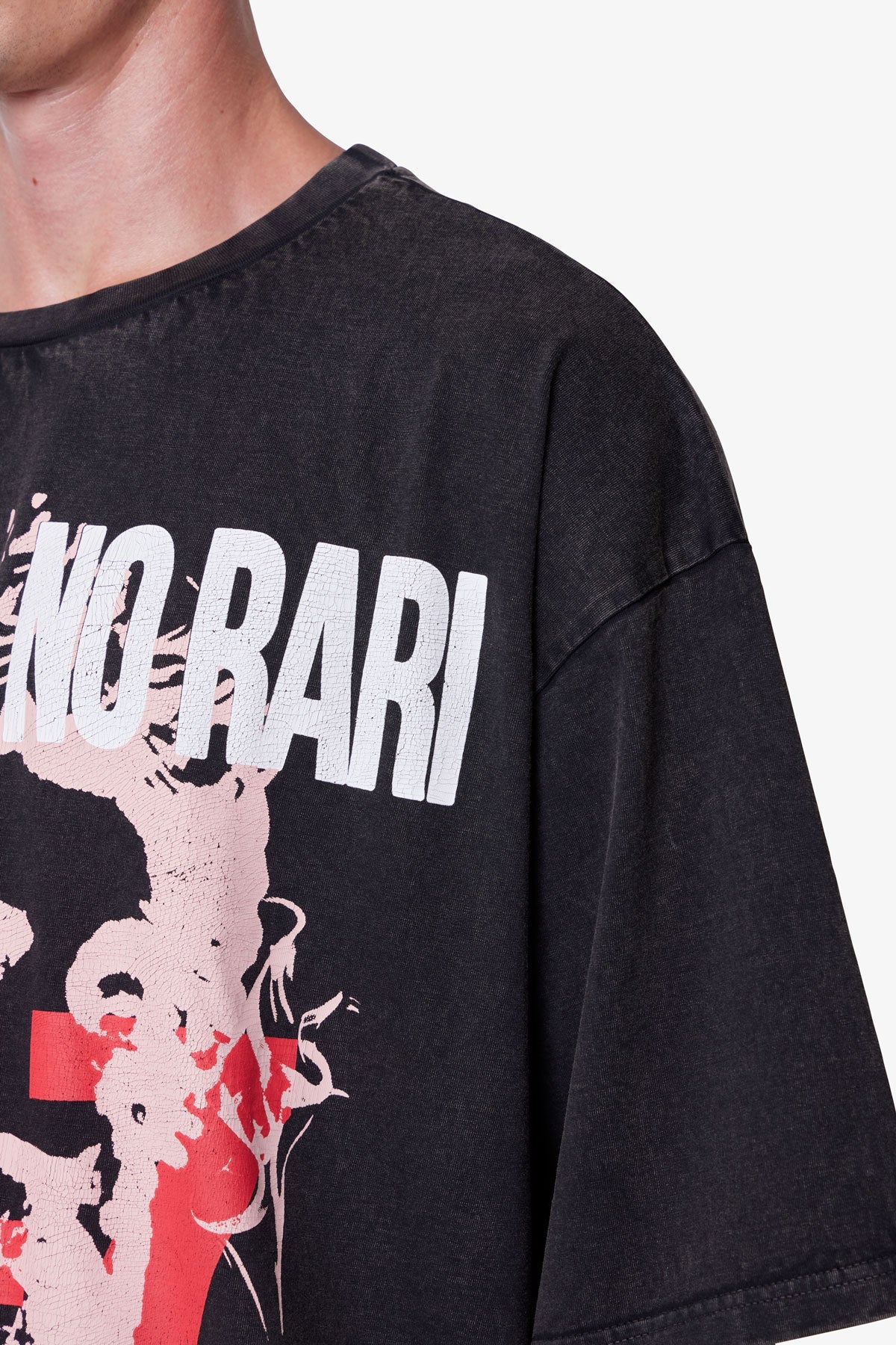 No Risk No Rari Print Tee - Black - Image 7