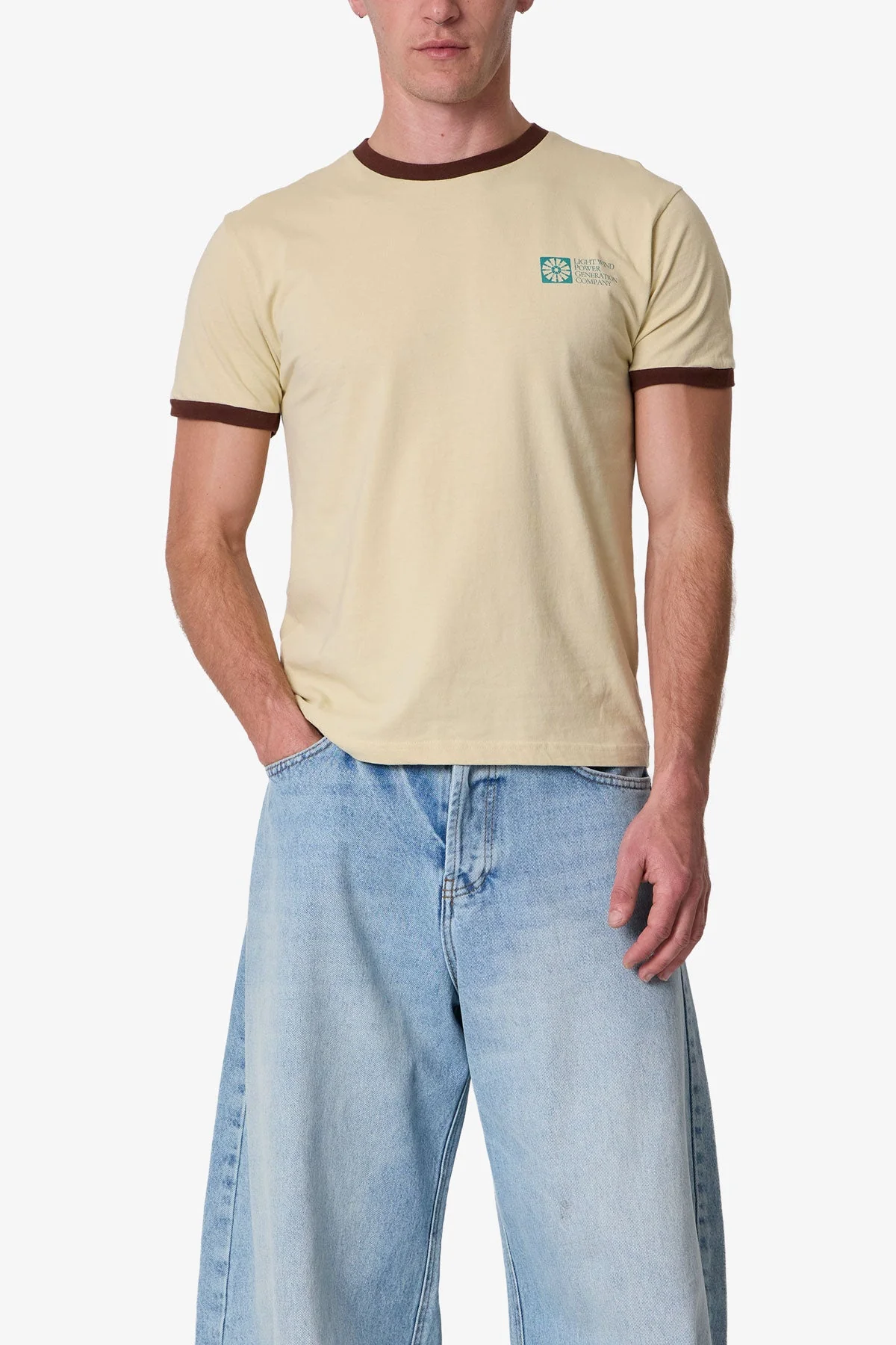 Power Ringer Tee - Yellow - Image 6