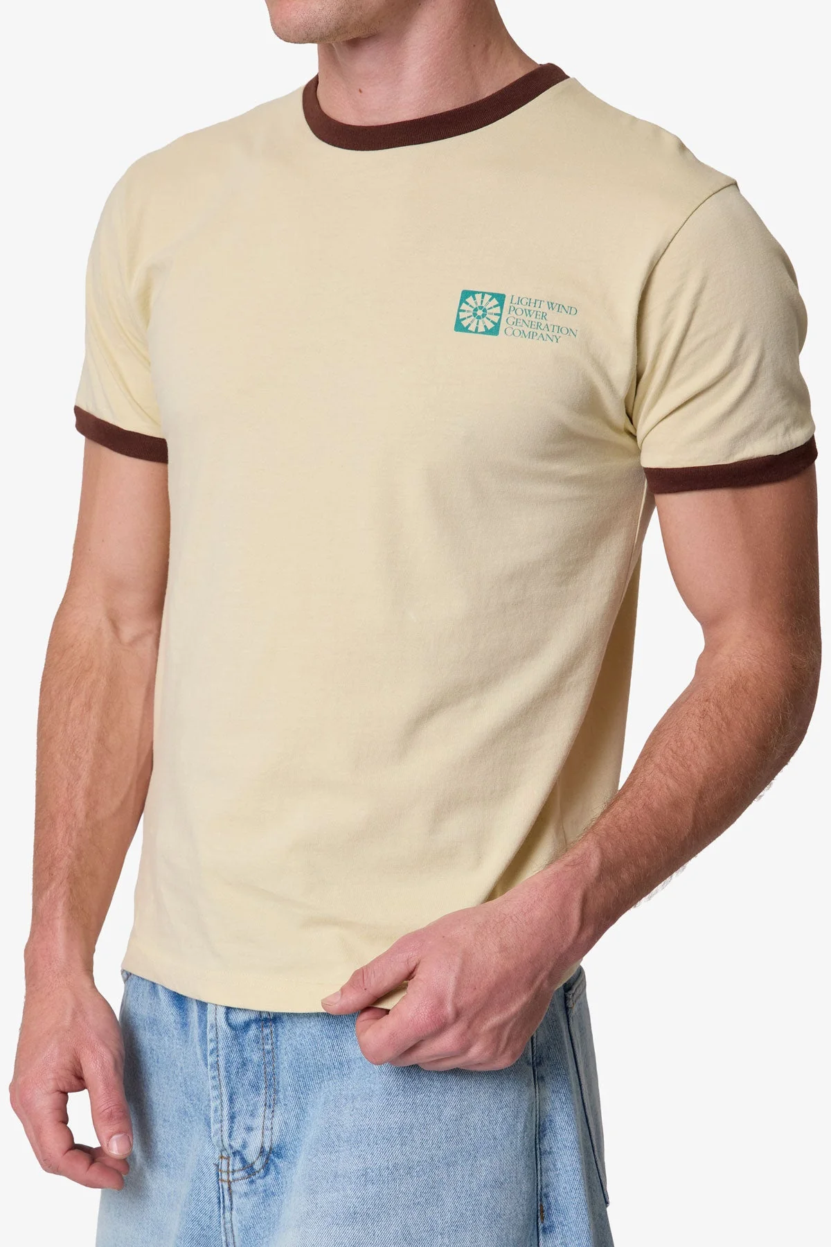 Power Ringer Tee - Yellow - Image 7