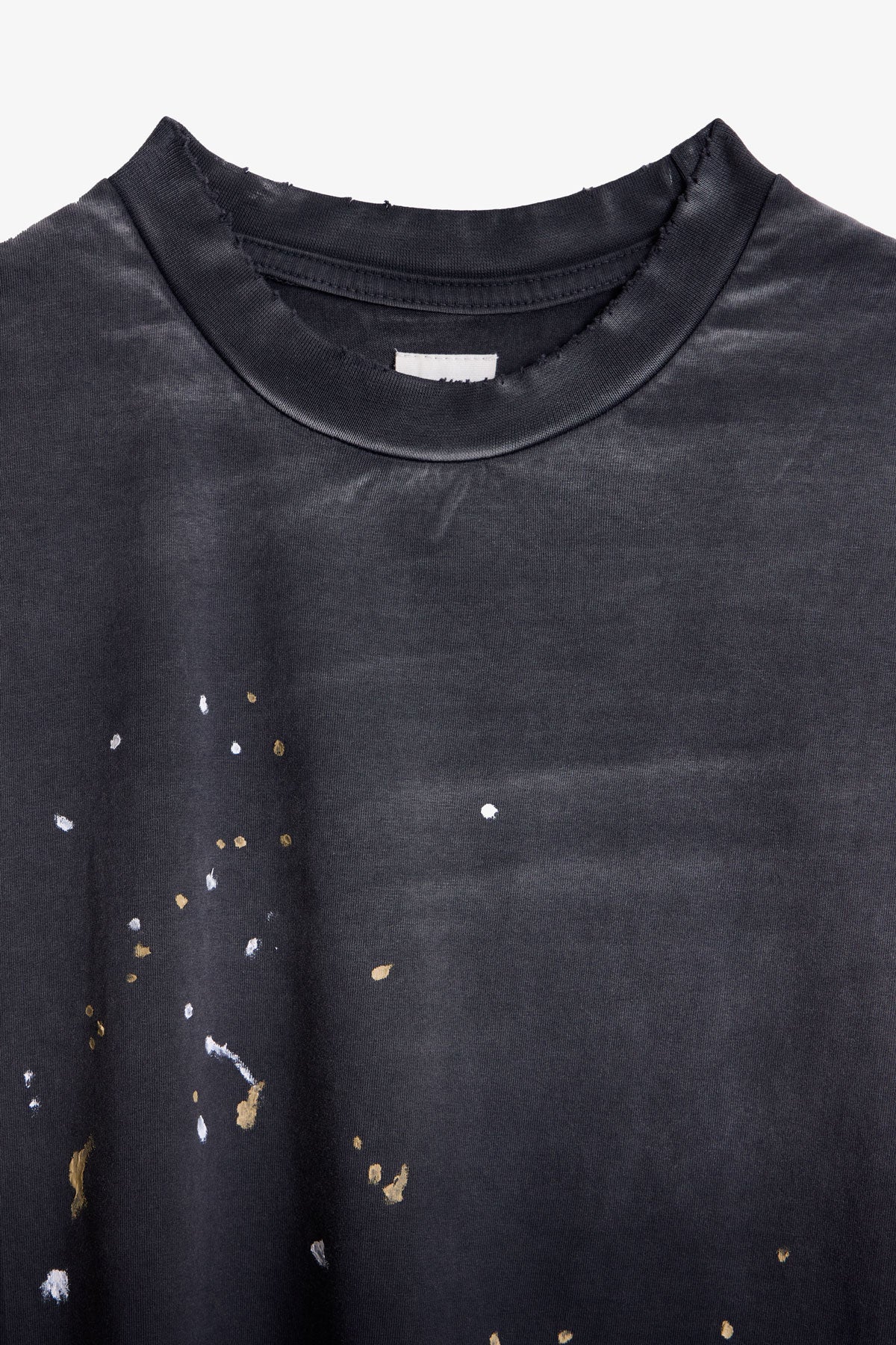 Sun Beat Painter Tee Shirt - Washed Black - Image 4