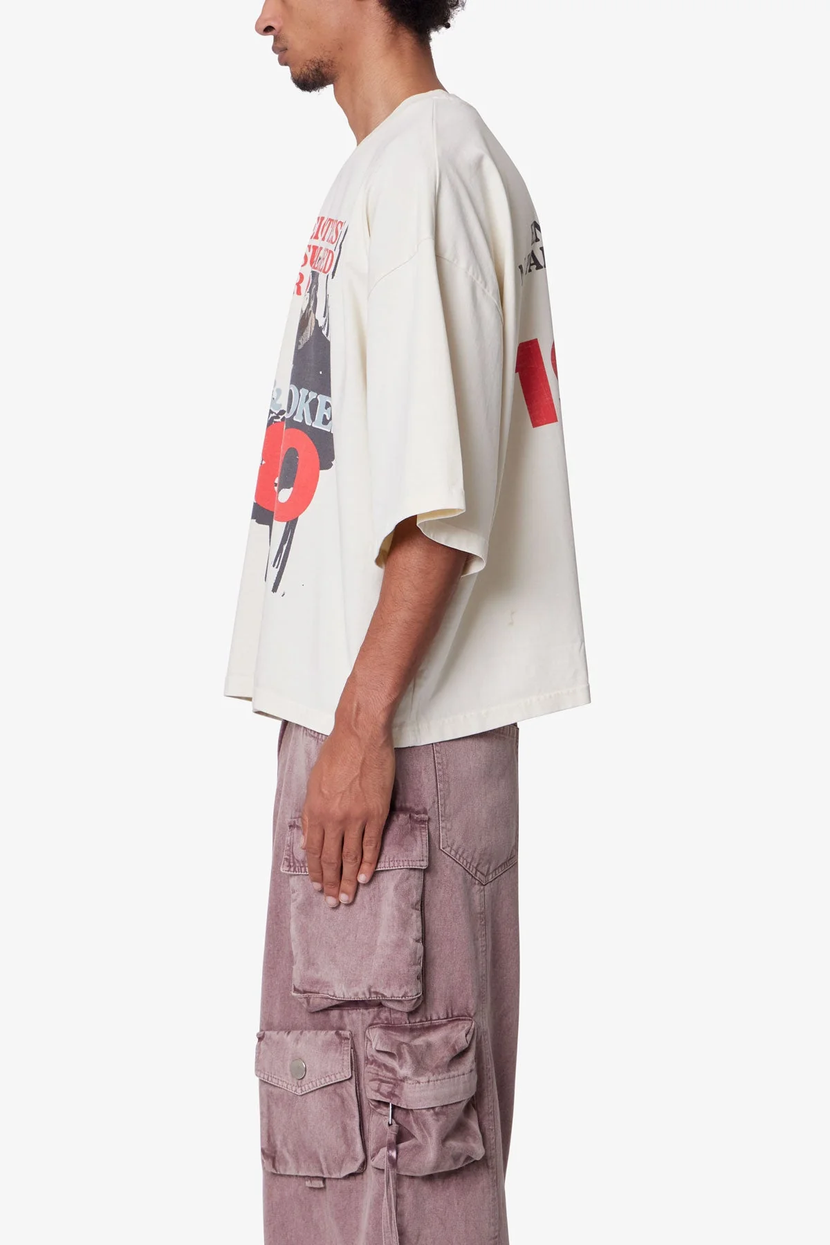 Supplier Printed Tee - White - Image 4