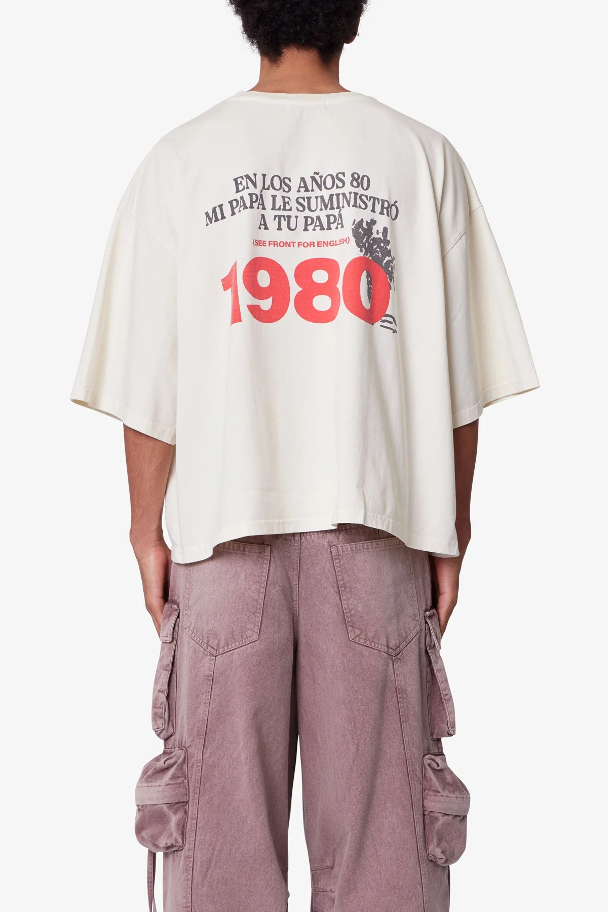 Supplier Printed Tee - White - Image 5