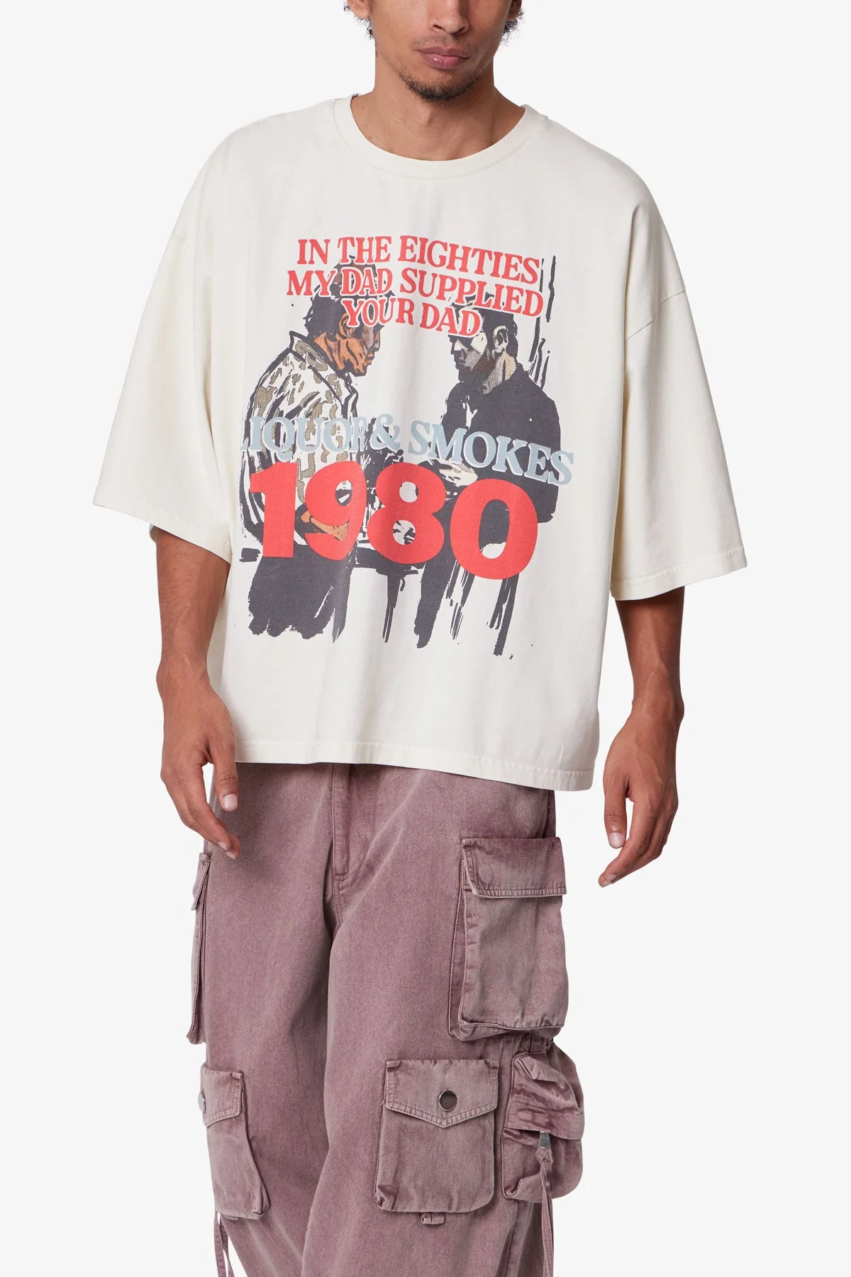 Supplier Printed Tee - White - Image 6