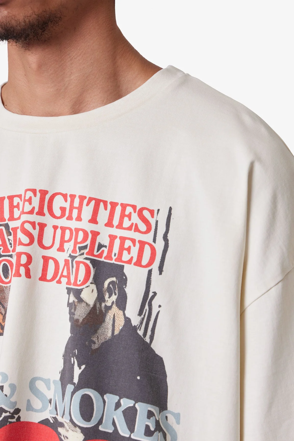 Supplier Printed Tee - White - Image 7