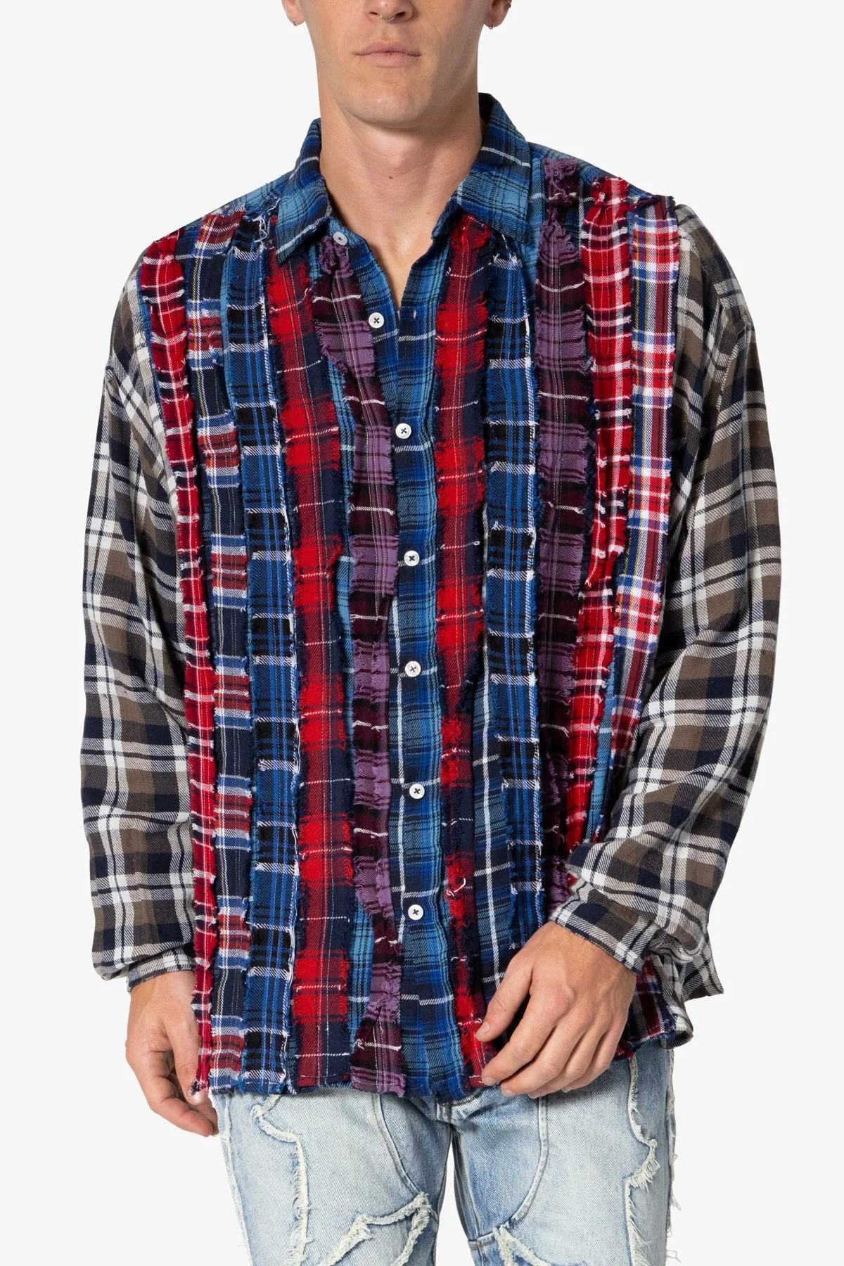 Tuxedo Vintage Flannel Shirt - Multi - Image 7