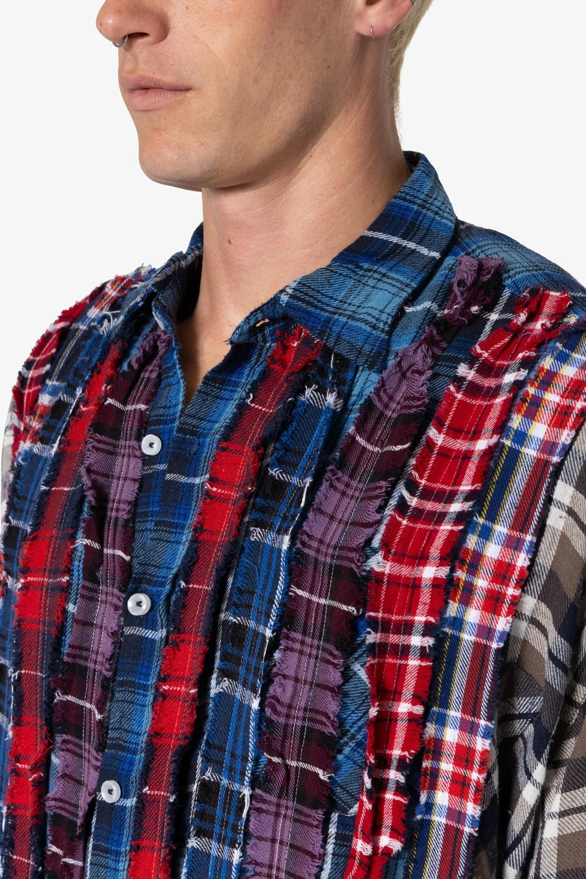Tuxedo Vintage Flannel Shirt - Multi - Image 8