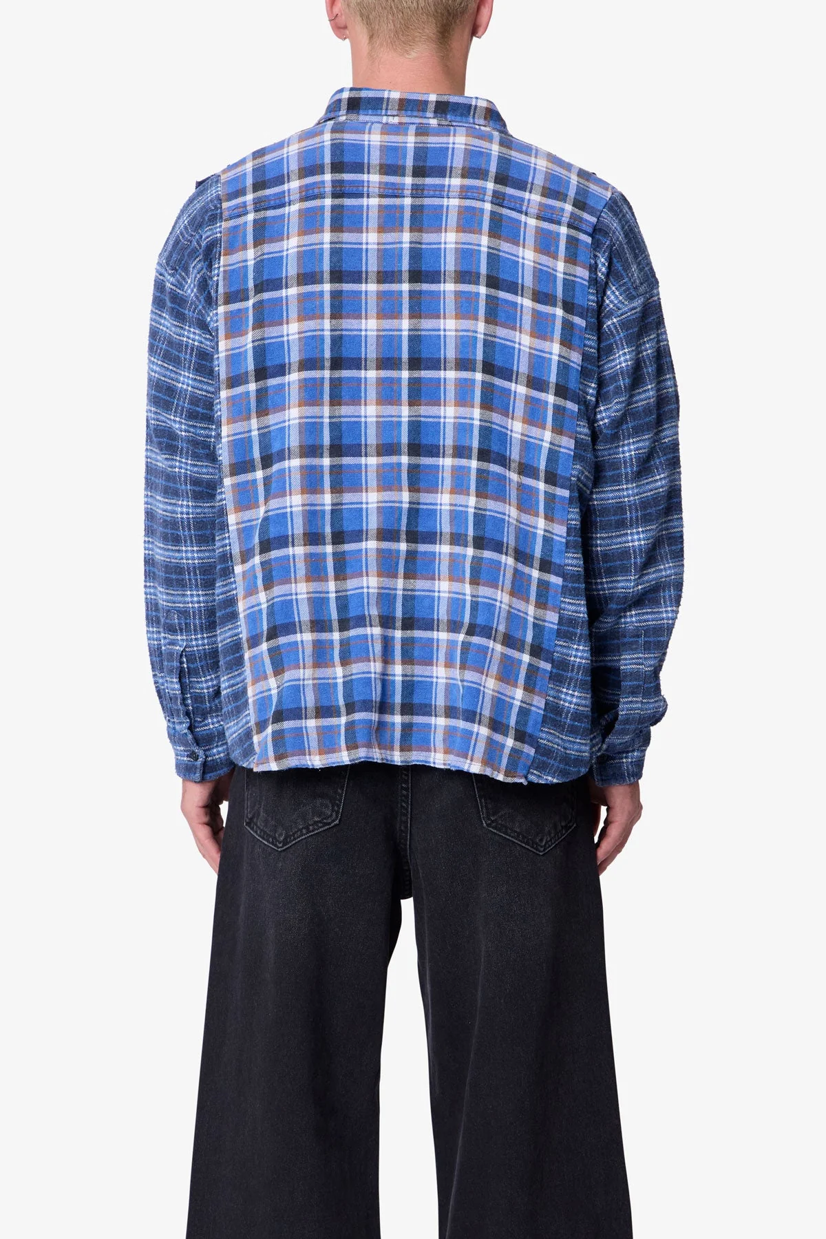 Tuxedo Vintage Flannel Shirt - Blue/Multi - Image 5