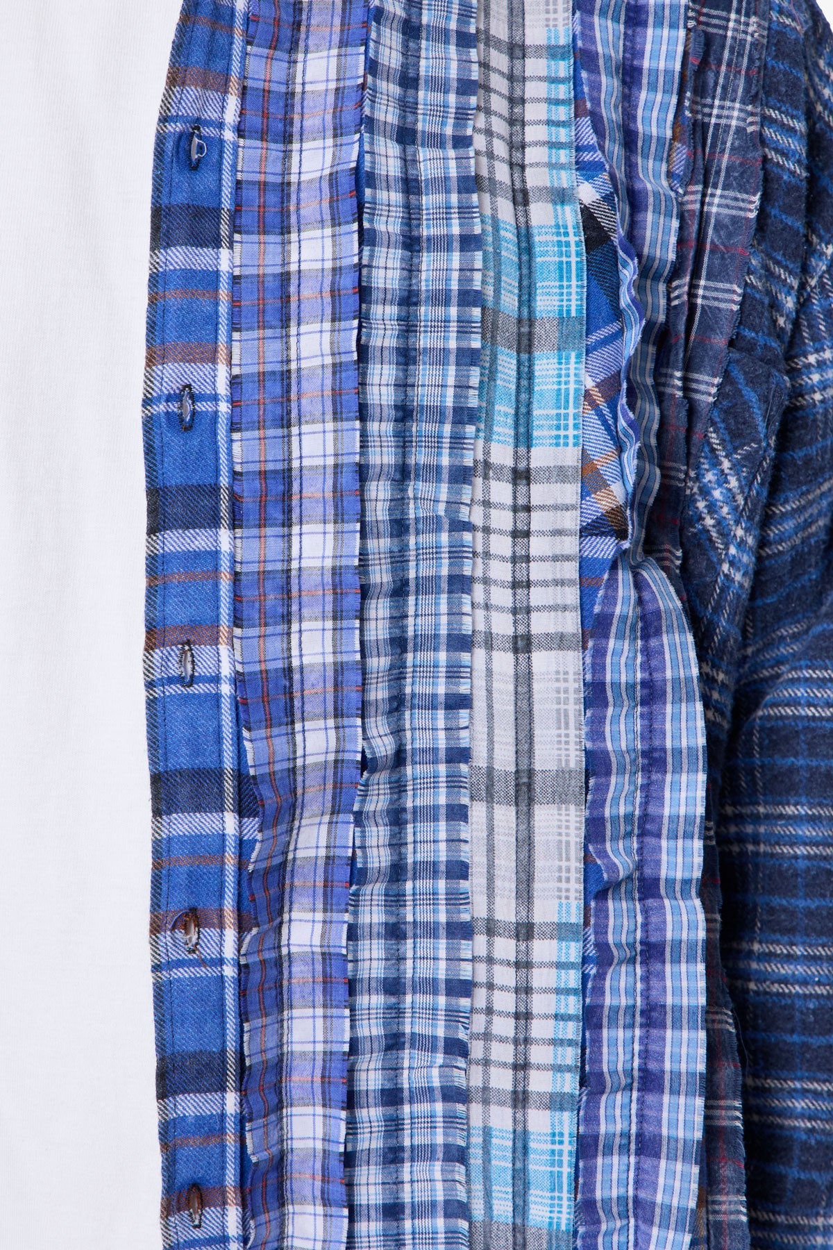 Tuxedo Vintage Flannel Shirt - Blue/Multi - Image 7