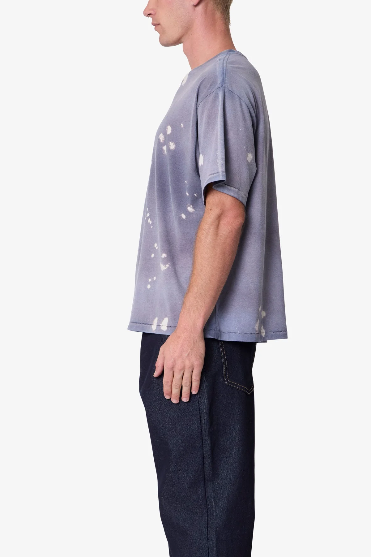 Vintage Painter Tee - Washed Cobalt - Image 3