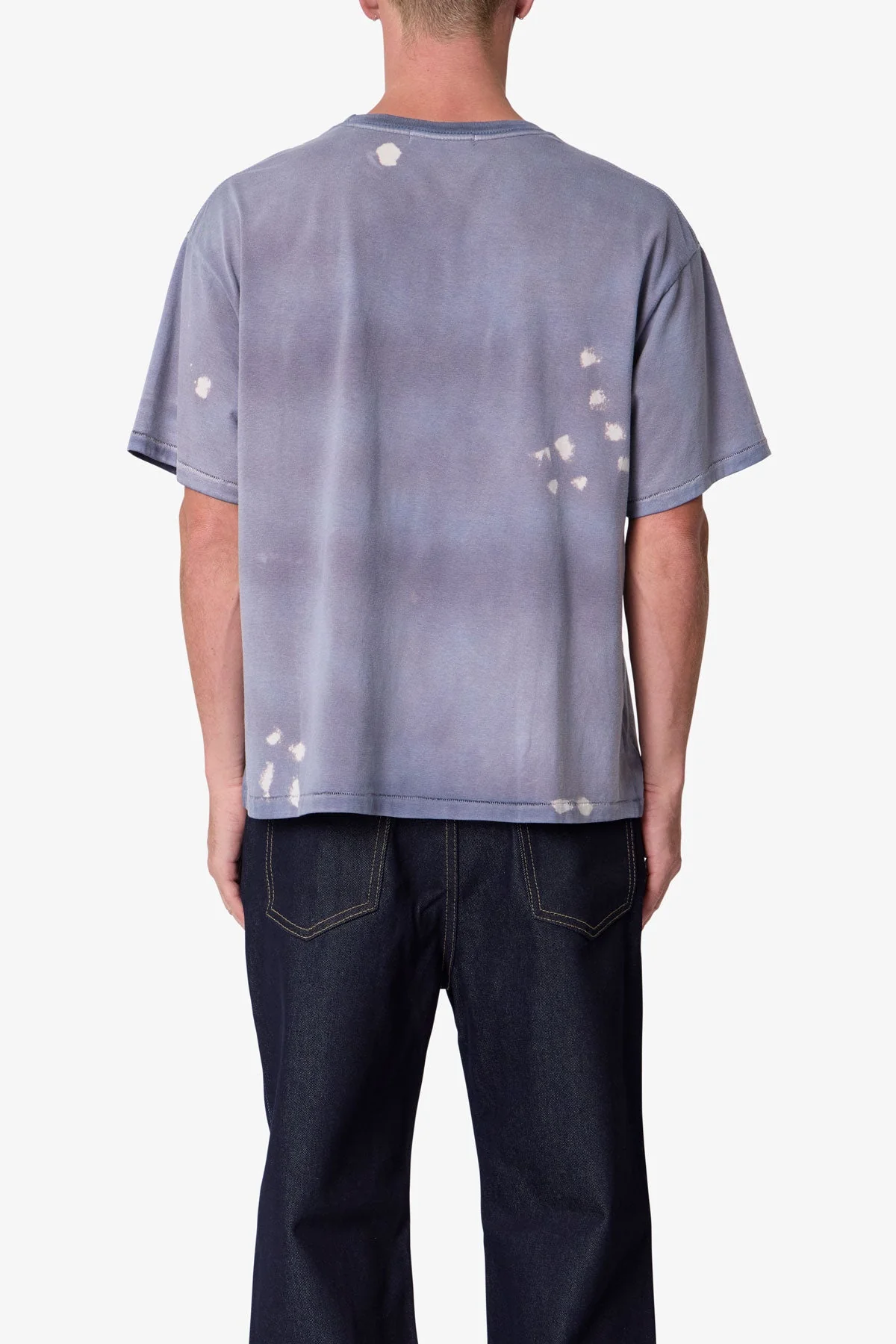 Vintage Painter Tee - Washed Cobalt - Image 4