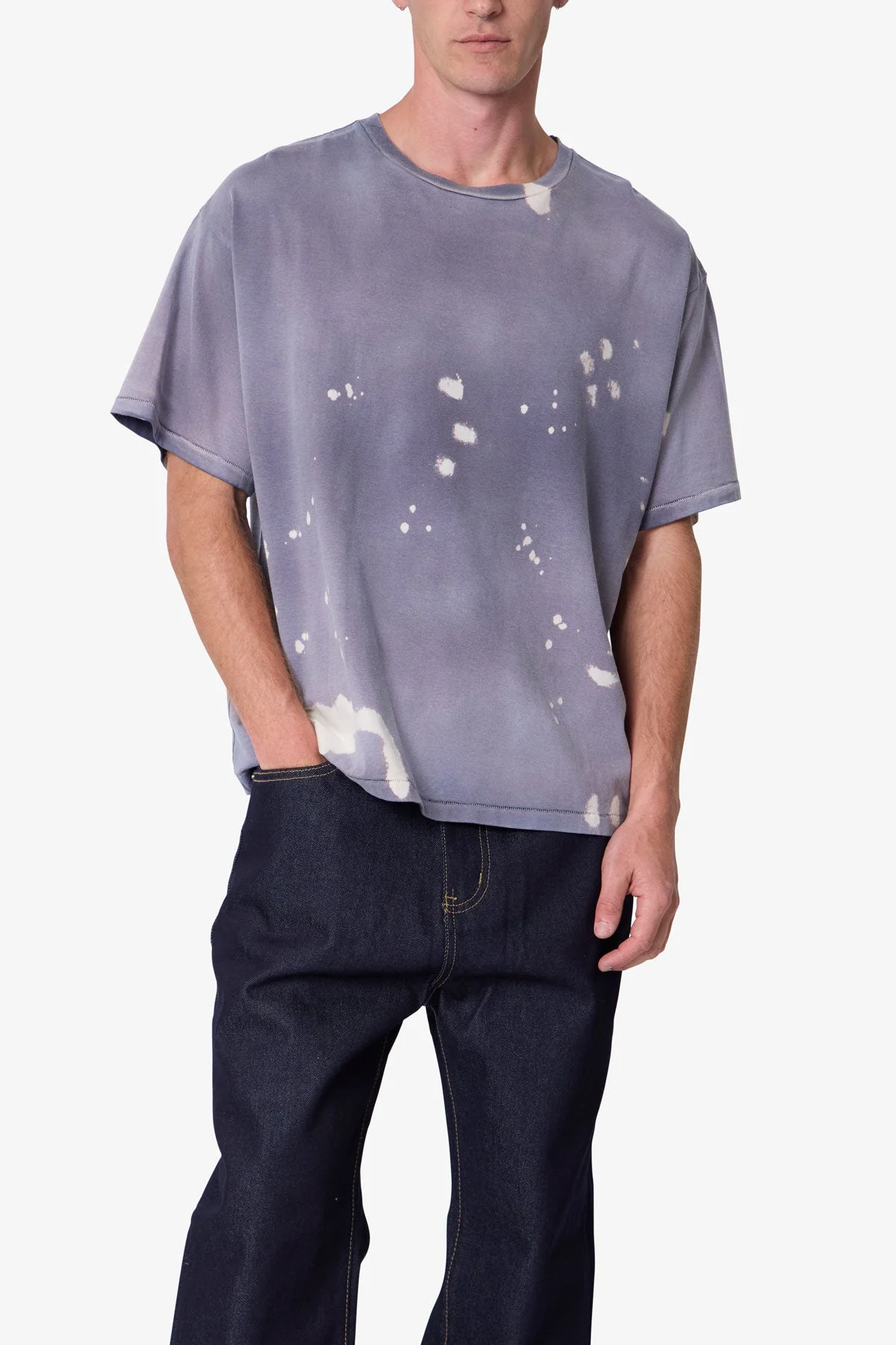 Vintage Painter Tee - Washed Cobalt - Image 5