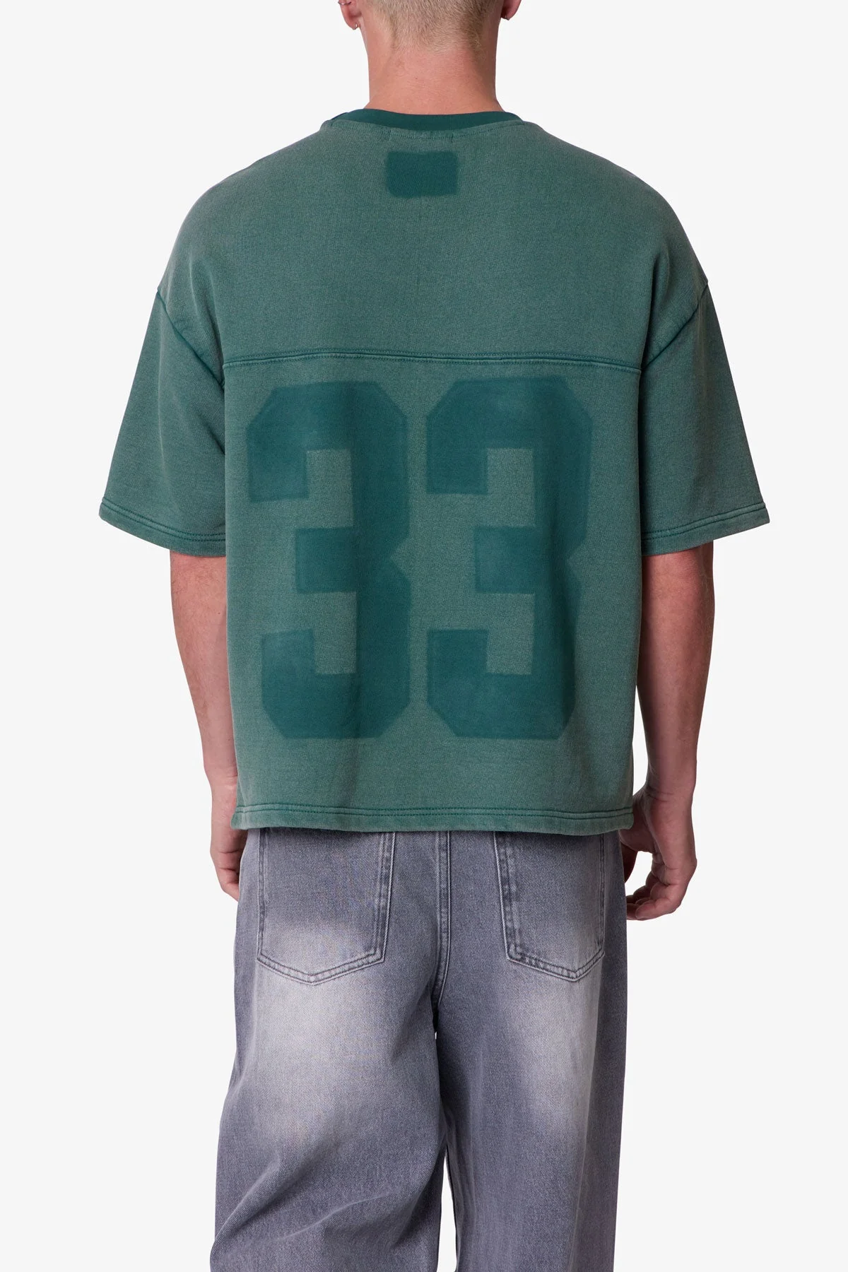 Vintage Terry Jersey Shirt - Green - Image 7
