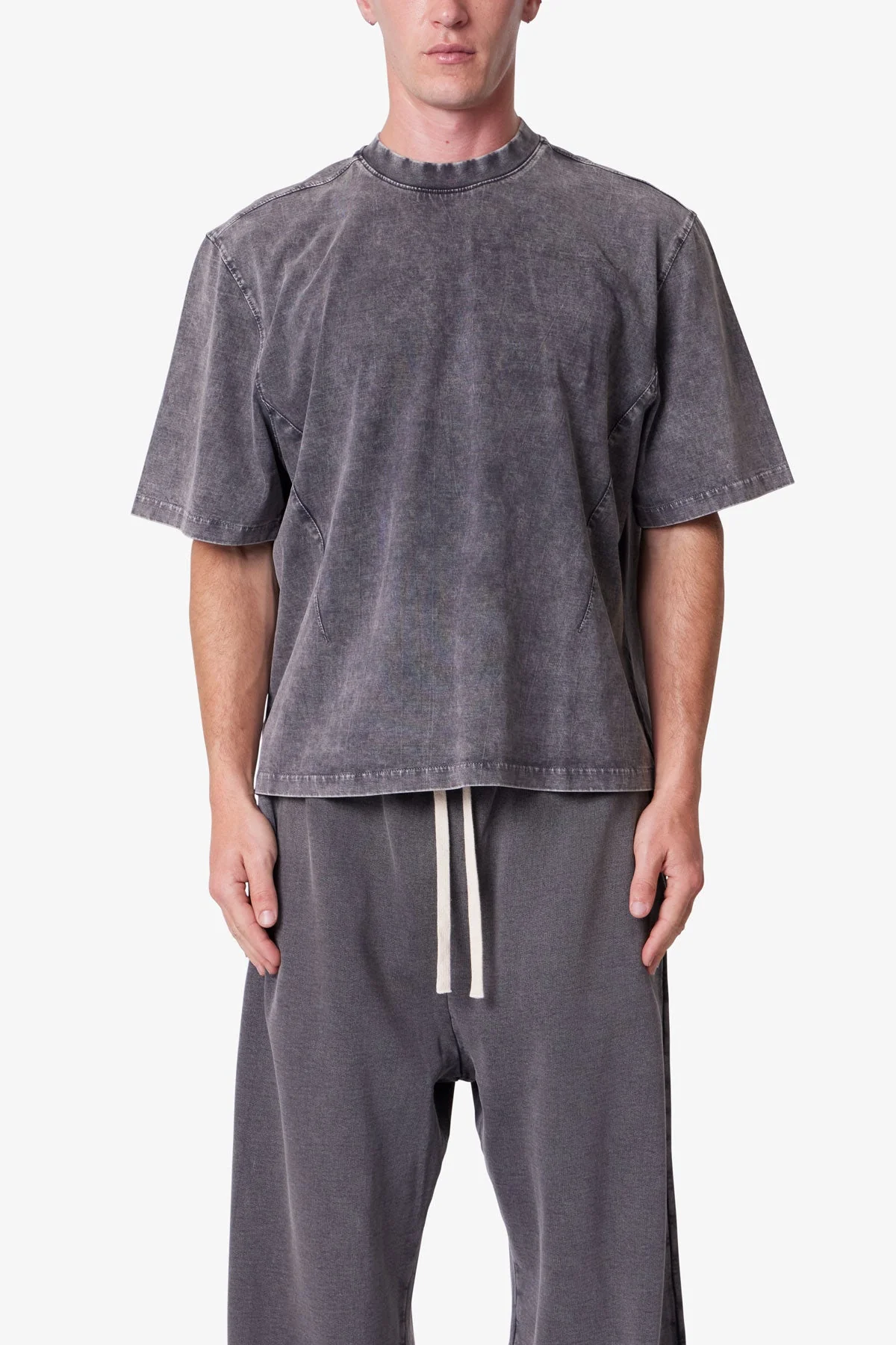 Washed Dart Tee - Vintage Black - Image 2