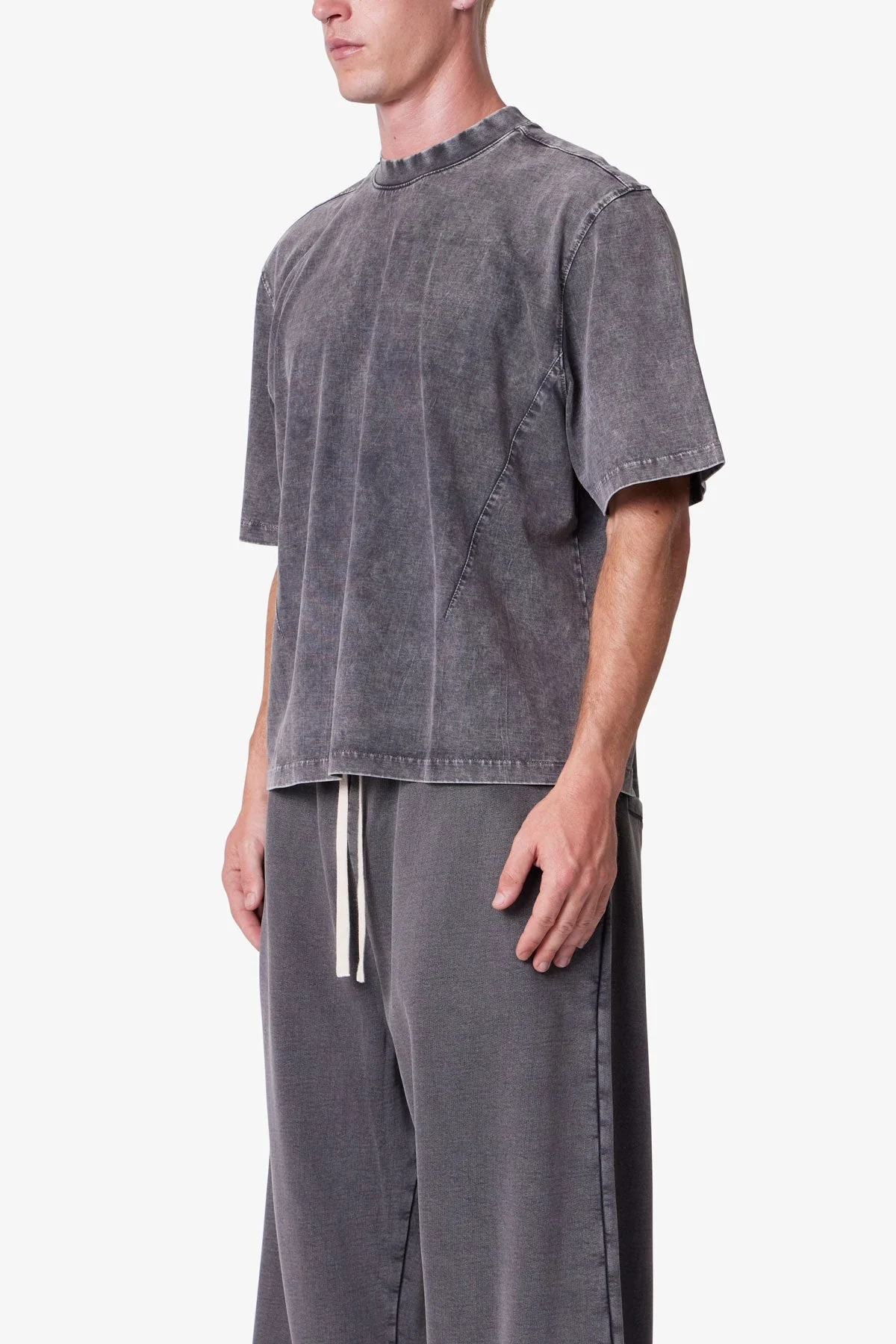 Washed Dart Tee - Vintage Black - Image 3