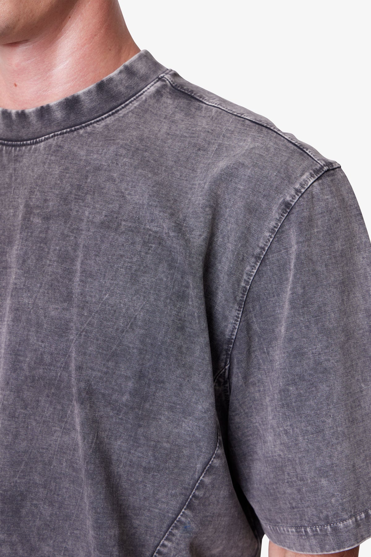 Washed Dart Tee - Vintage Black - Image 8